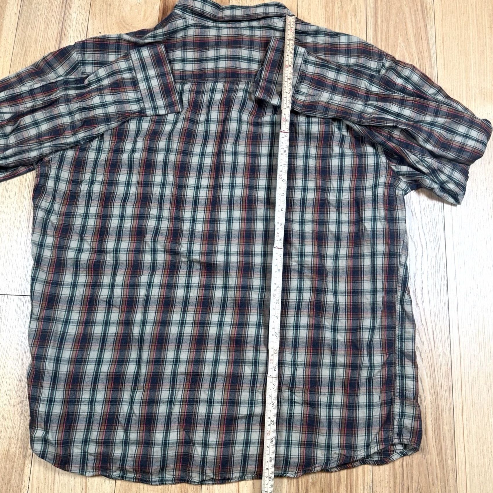 Prana Prana Shirt Mens XXL Slim Fit Flannel Button Long Sleeve Plaid Lightweight Multicolor Size US XXL / EU 58 / 5 - 6 Thumbnail