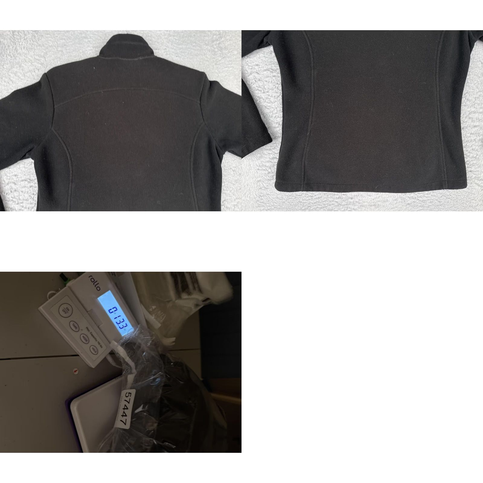 Vintage REI Womens Small Black Full Zip Fleece Jacket Pockets Hiking Outdoor Size S / US 4 / IT 40 - 9 Thumbnail