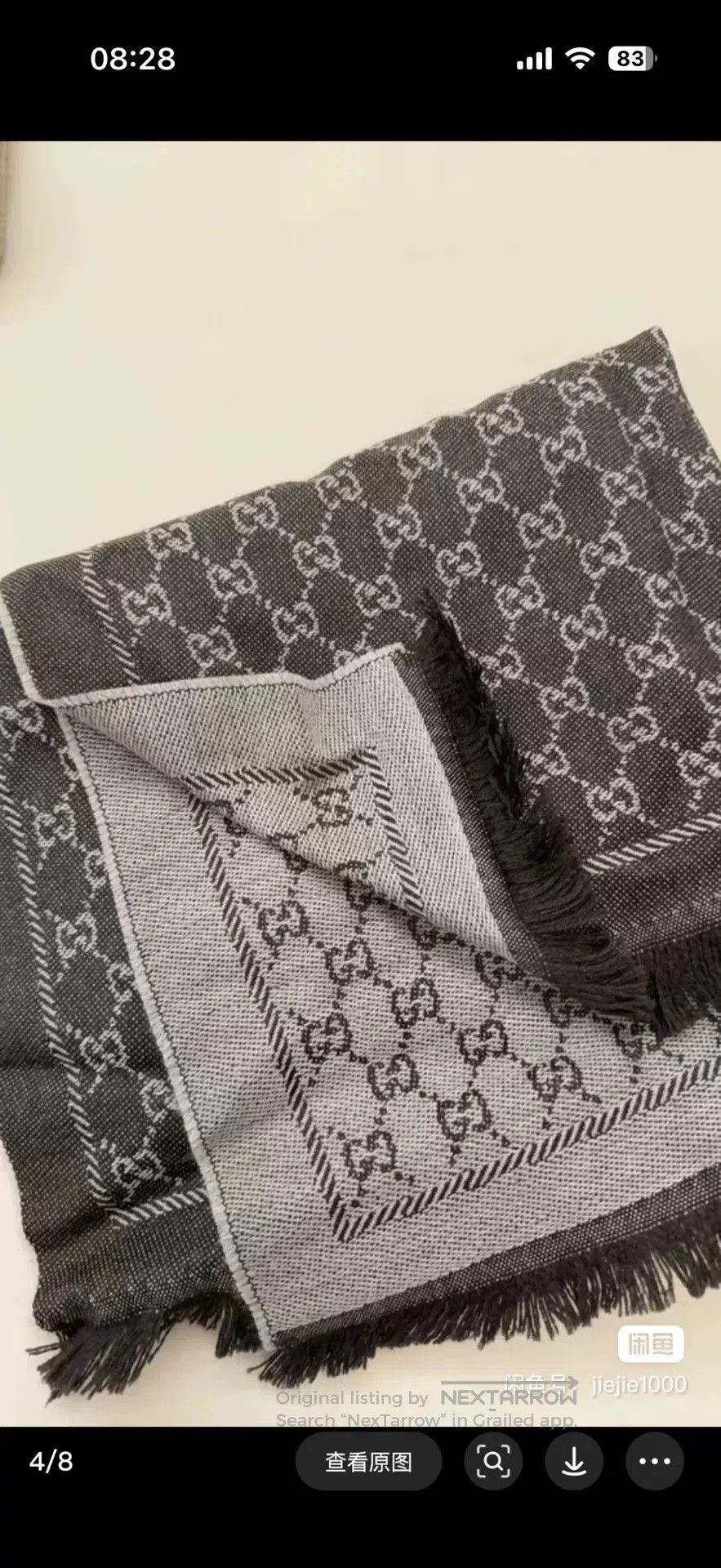 Gucci Gucci Scarf. Size ONE SIZE - 3 Thumbnail