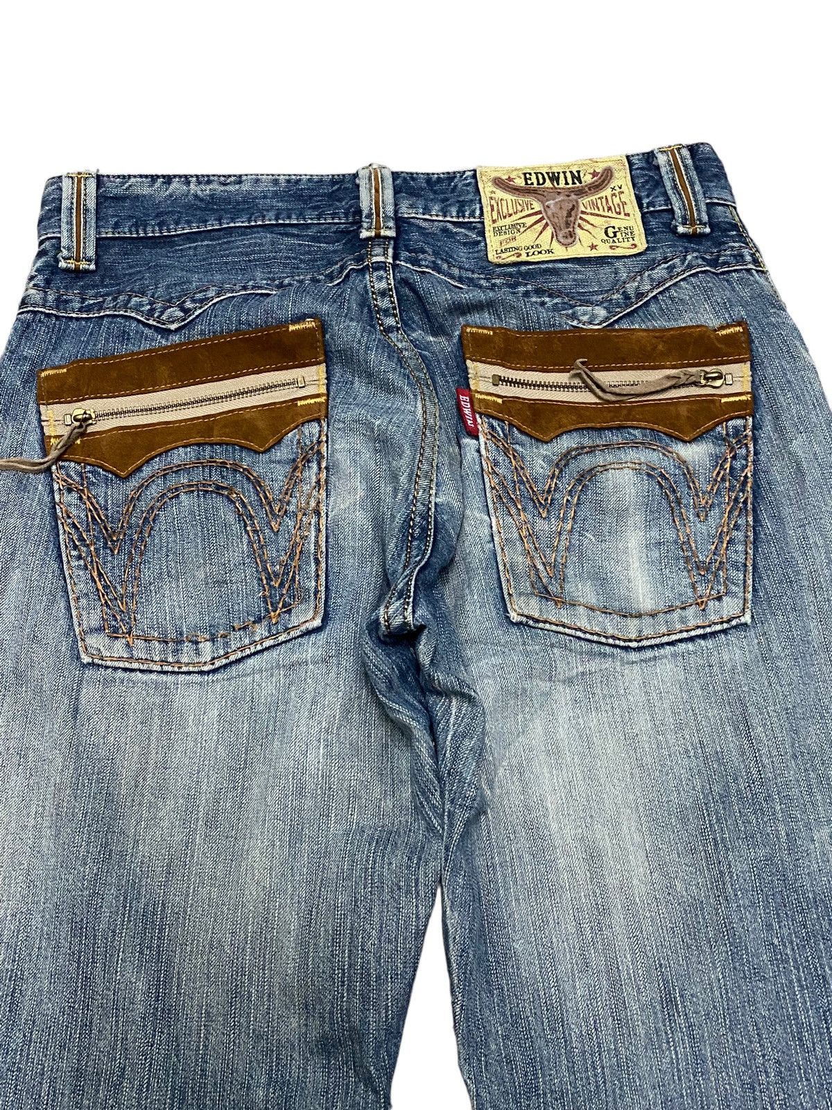 Edwin Vintage edwin longhorn flare jeans Size US 34 / EU 50 - 1 Thumbnail