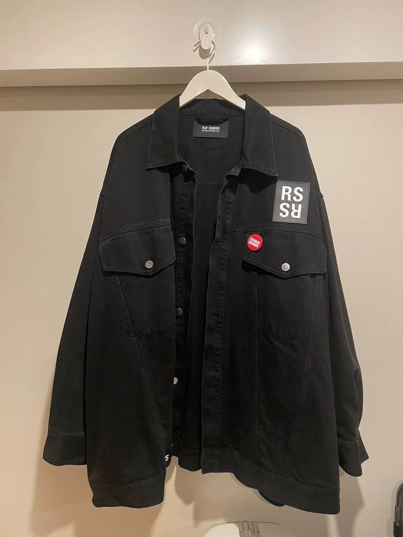 Raf simons A contoured denim jacket