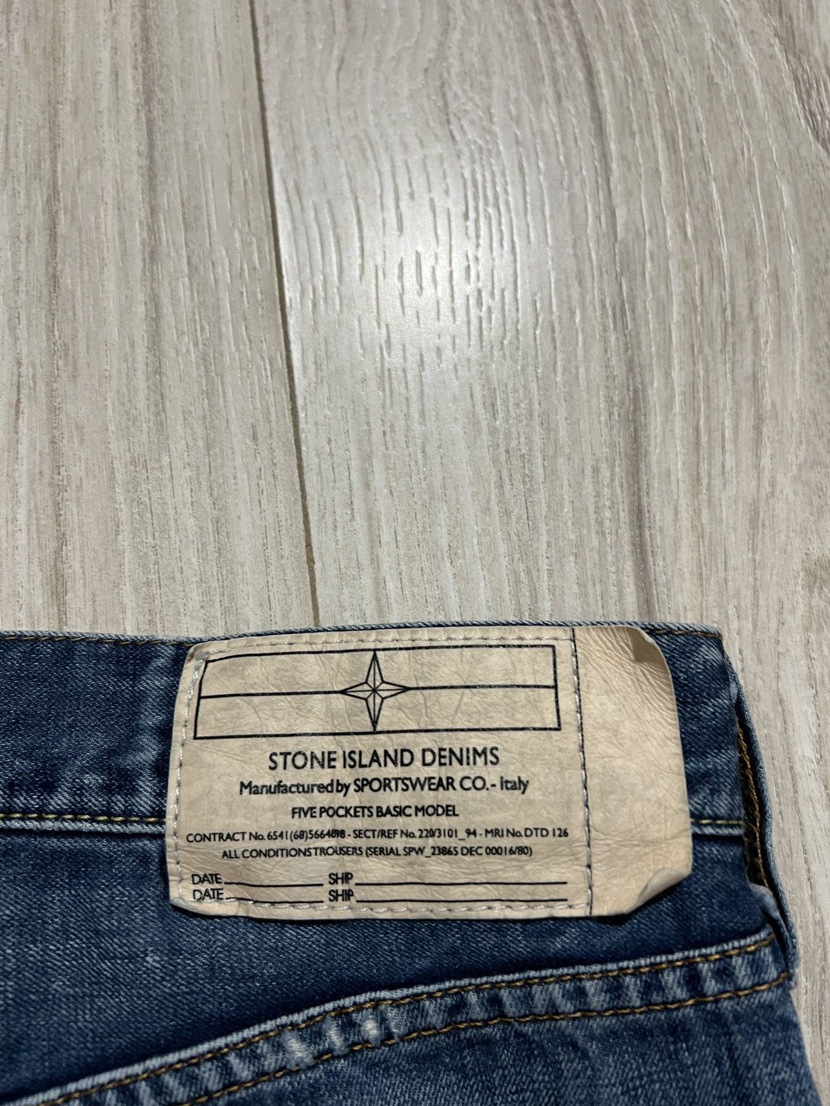 Stone Island Stone Island Denims Vintage Jeans – Size W36 Size US 36 / EU 52 - 6 Thumbnail
