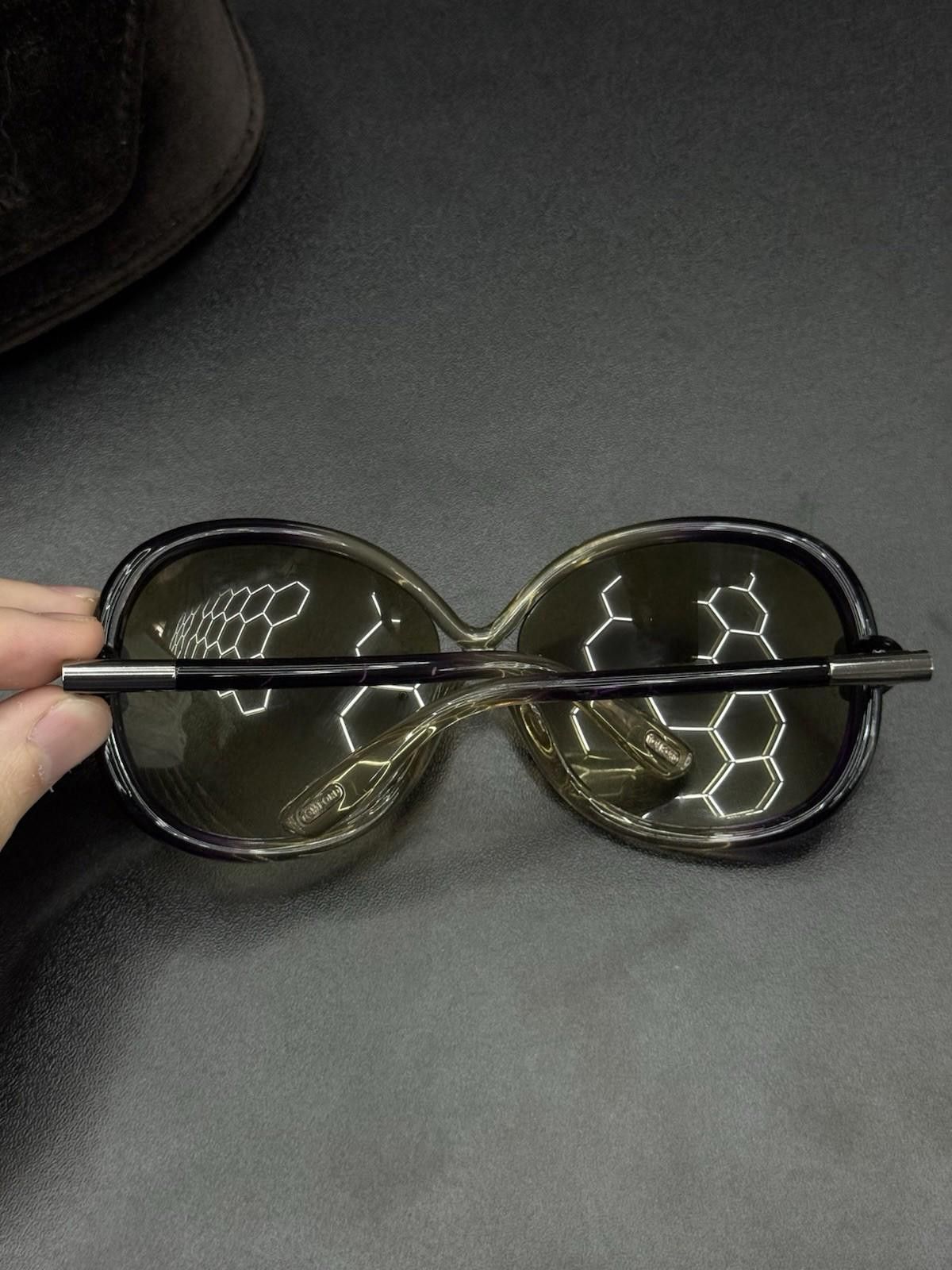 Tom Ford Tom Ford Oversized Sunglasses Knot Brown Gradient Size ONE SIZE - 8 Thumbnail