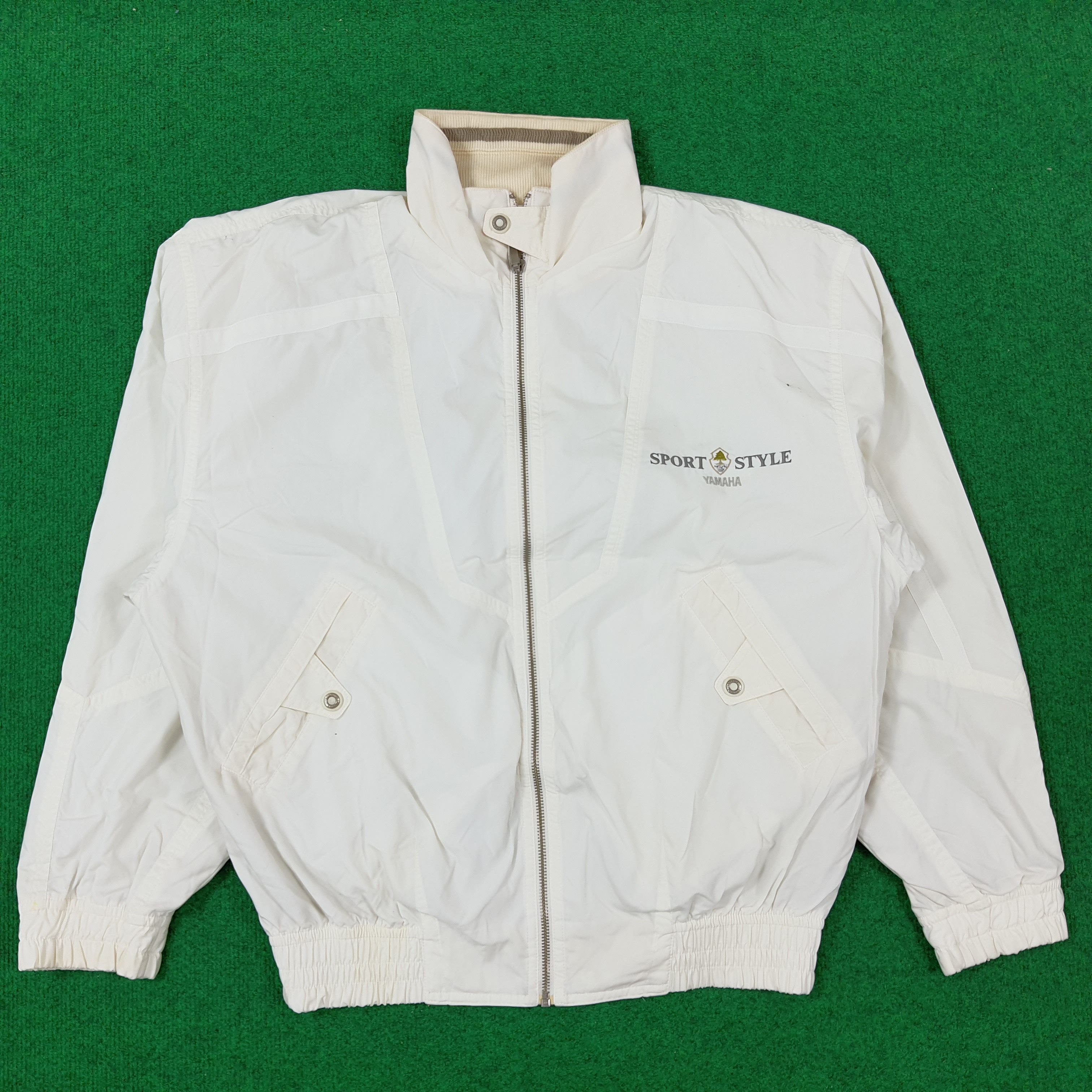 Japanese Brand × Vintage × Yamaha Vintage Yamaha Sport Urban Basic Biker Jacket Size US XL / EU 56 / 4 - 3 Thumbnail