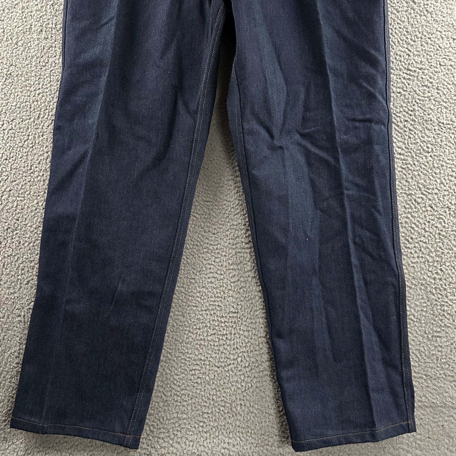 Vintage Flame Resistant Workrite Jeans Blue 40x32 Ultra Soft Cotton Nylon Blend Mens Size US 40 / EU 56 - 4 Thumbnail