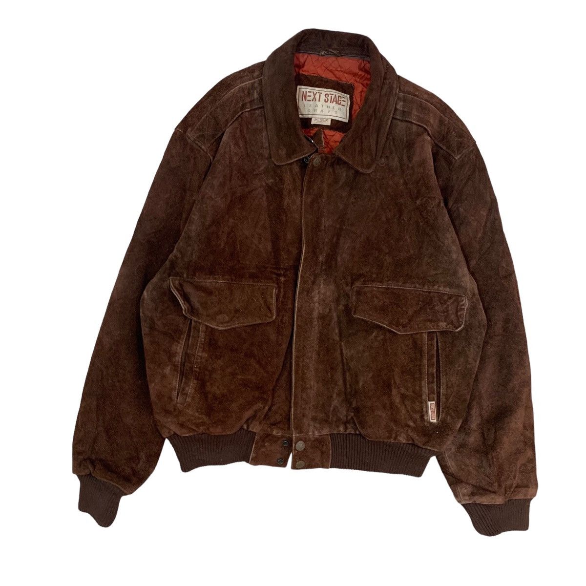 Japanese Brand × Leather × Vintage Vintage Next Stage Cowhide Leather Jacket Size US M / EU 48-50 / 2 - 6 Thumbnail