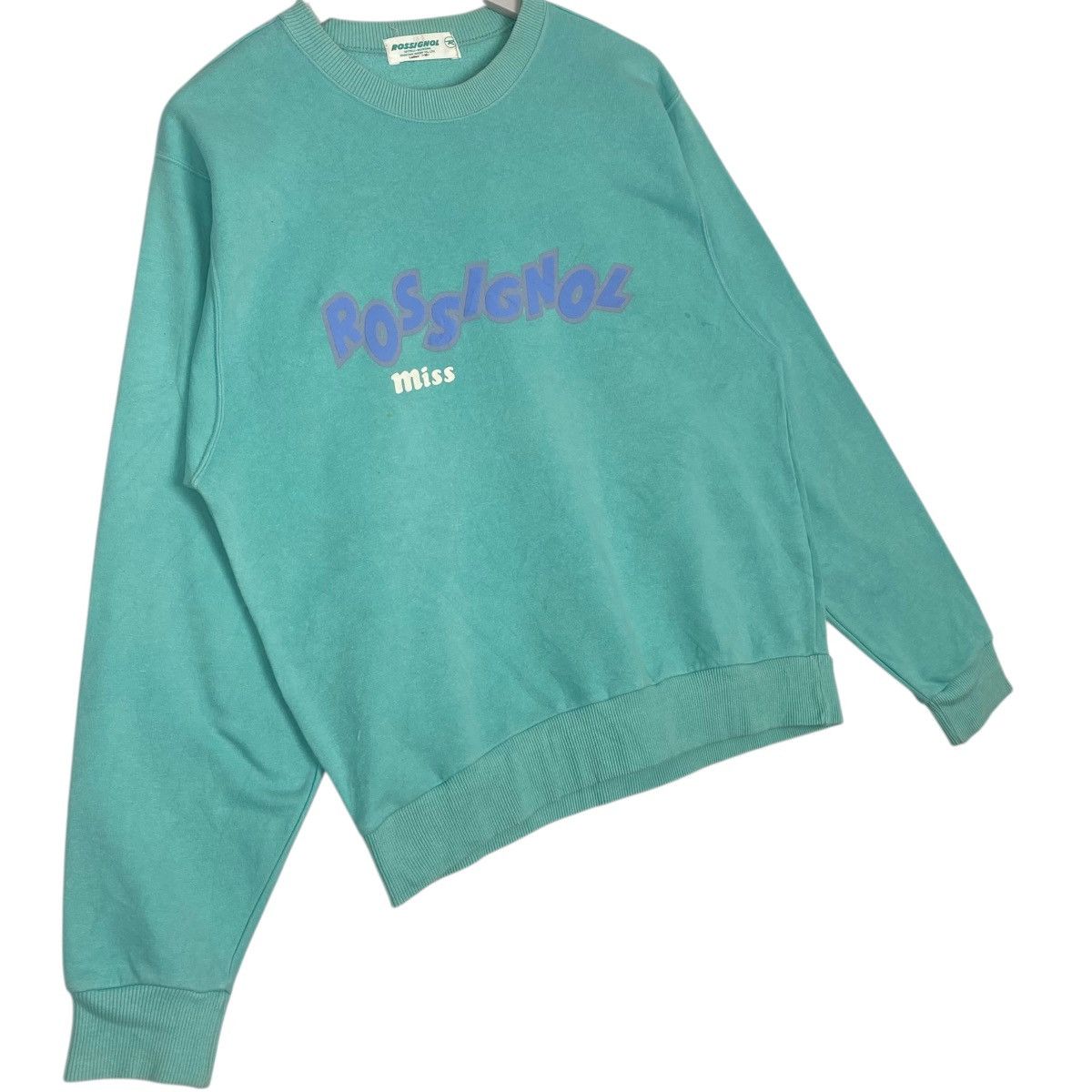 Other Vintage Rossignol Big Printed Crewneck Sweatshirt Blue SizeM Size US M / EU 48-50 / 2 - 3 Thumbnail