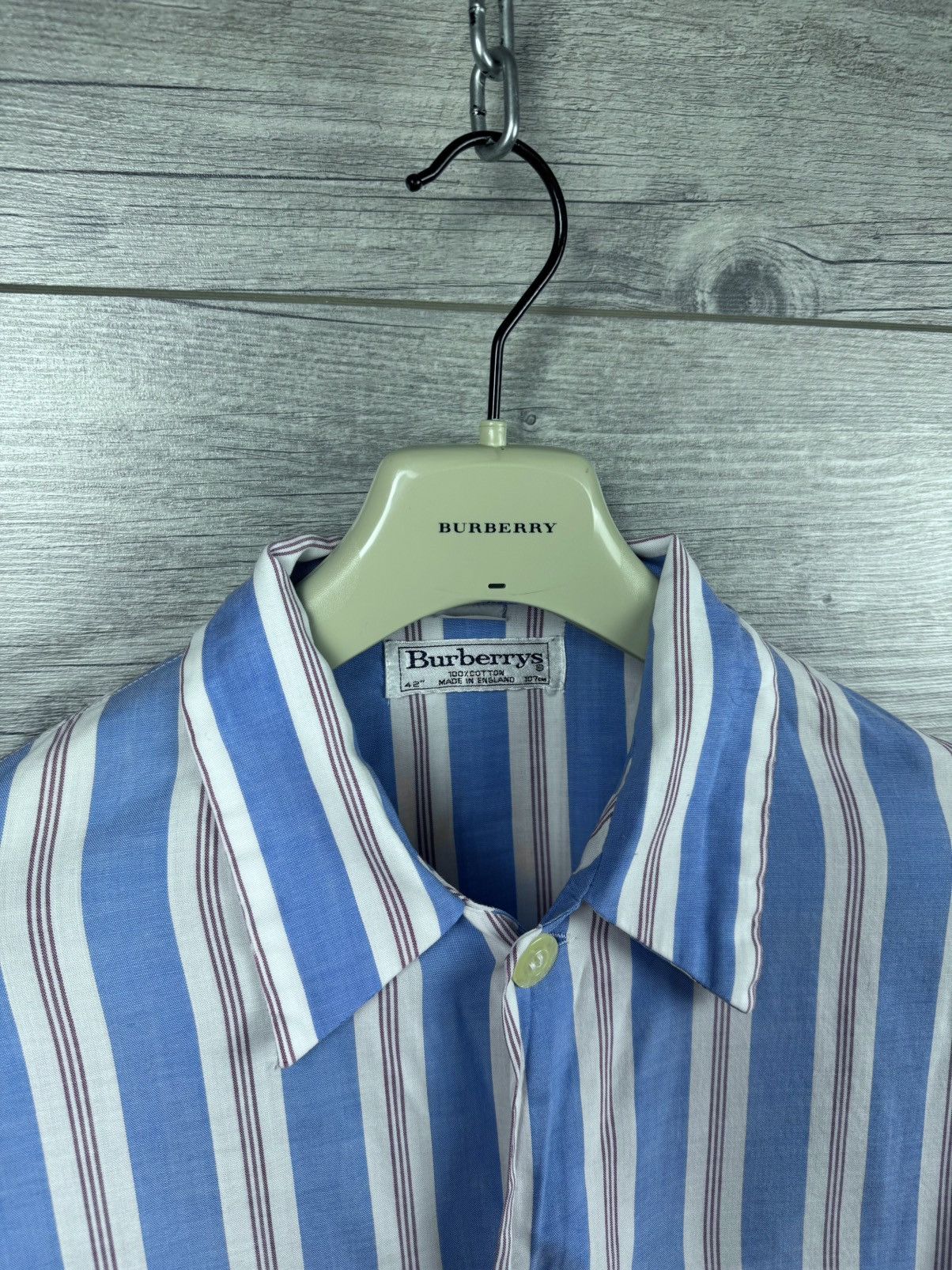 Burberry Archive Burberrys Vintage Long-sleeved Shirt size M Size US M / EU 48-50 / 2 - 3 Thumbnail