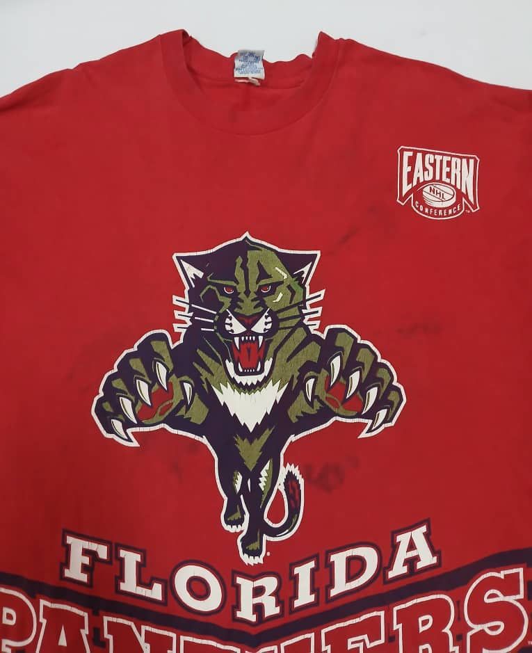 NHL × Vintage Vintage nhl team florida panthers Size US XXL / EU 58 / 5 - 2 Thumbnail