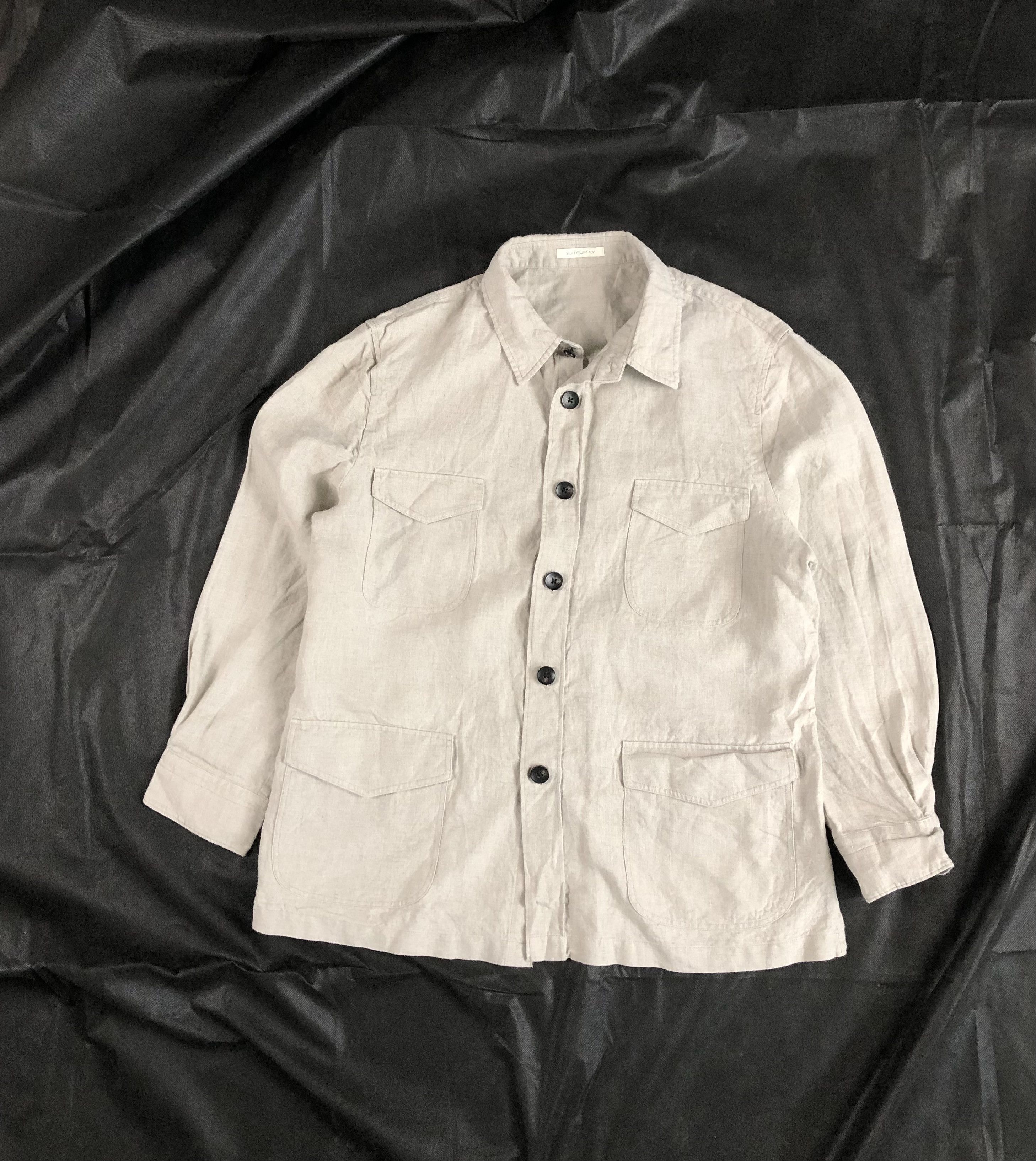 Suitsupply Suitsupply William Baird McNutt Irish Linen Jacket Size US XL / EU 56 / 4 - 6 Thumbnail