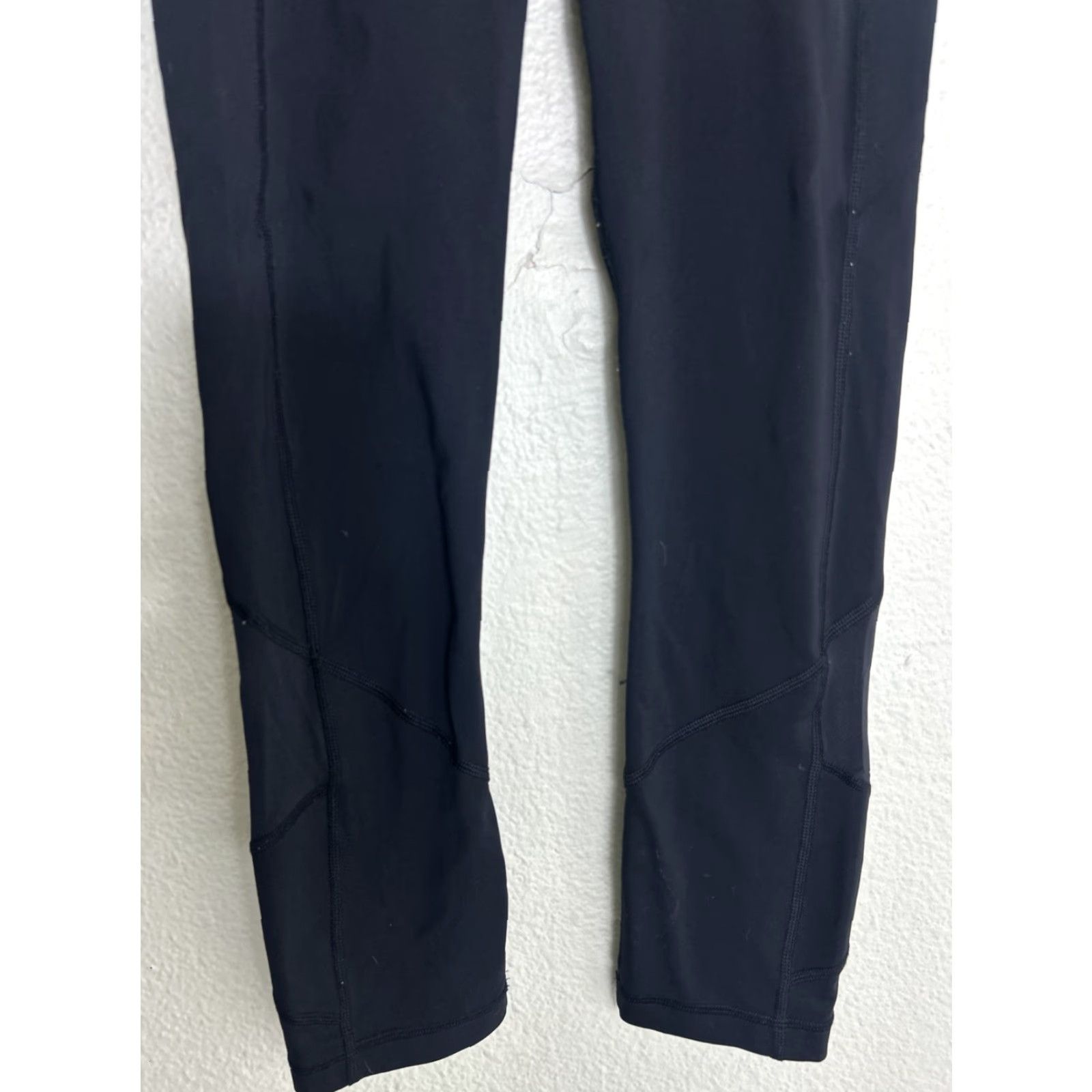 Lululemon lululemon Pace Rival Crop Leggings Black Womens Yoga Pants Size 4 26x24 Size 27" / US 4 / IT 40 - 2 Thumbnail