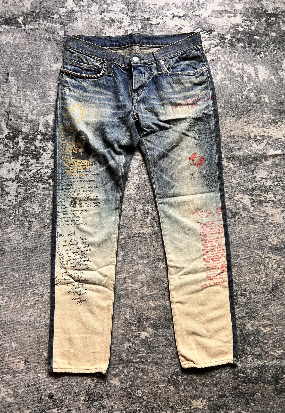 Hysteric Glamour Hysteric Glamour Courtney Love Denim Size US 31 - 1 Thumbnail