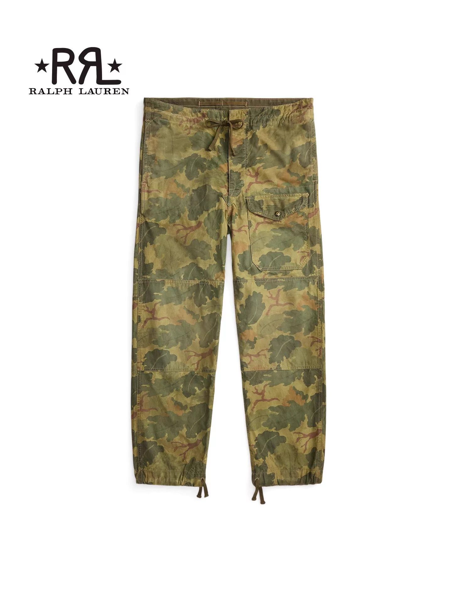 RRL Ralph Lauren RRL 2026 Spring Ranger Camo Cotton Poplin Cargo Pants Size US 31 - 1 Thumbnail
