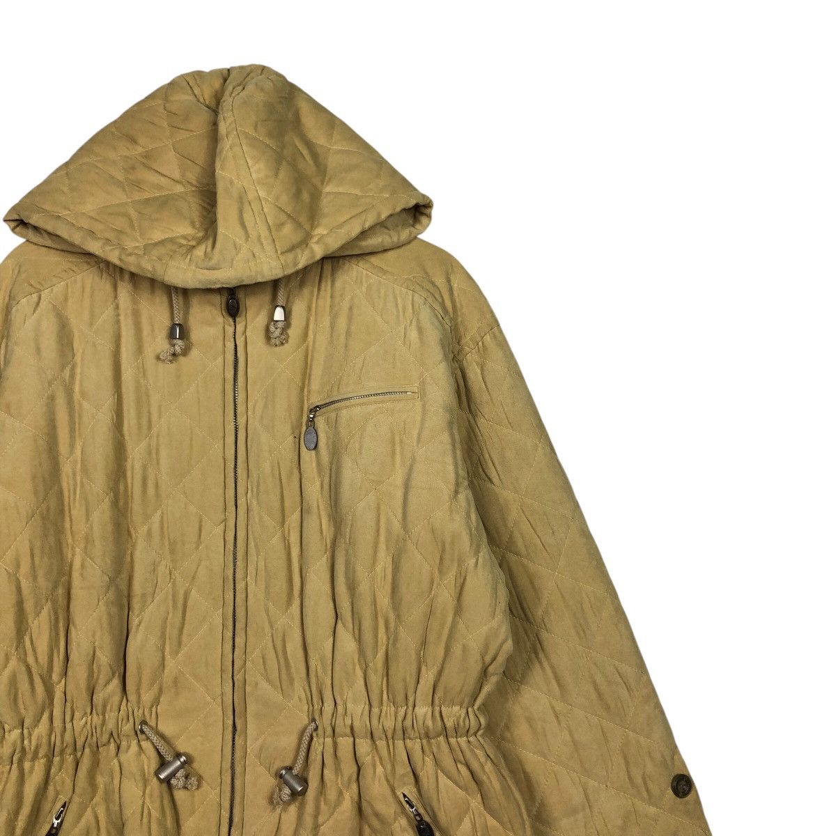 Burberry 📌Vintage Burberrys Parka Jacket Blanket Big Logo Nova Check Size M / US 6-8 / IT 42-44 - 7 Thumbnail
