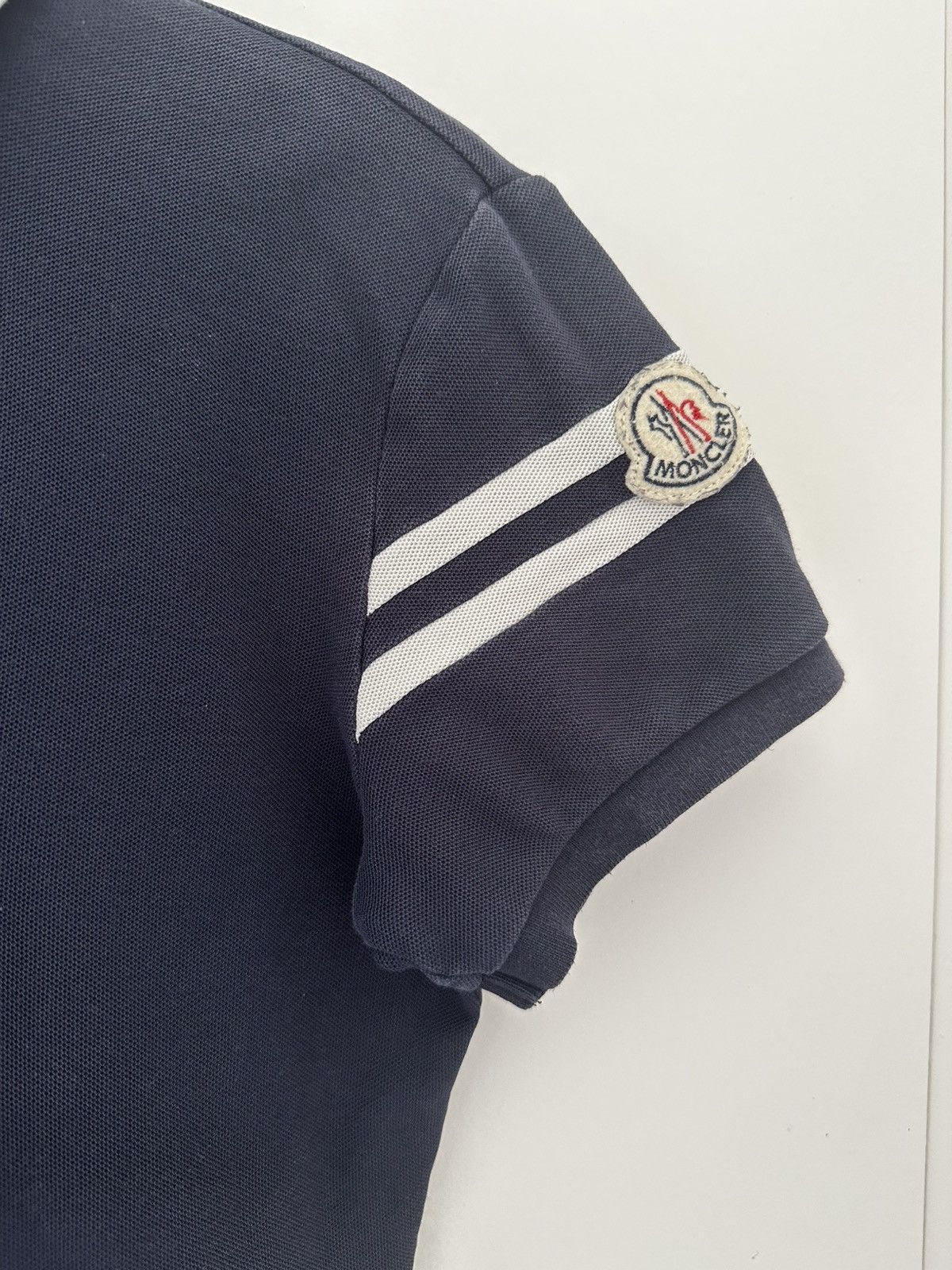 Moncler Moncler Women’s Polo XS Navy – Authentic Size XS / US 0-2 / IT 36-38 - 5 Thumbnail