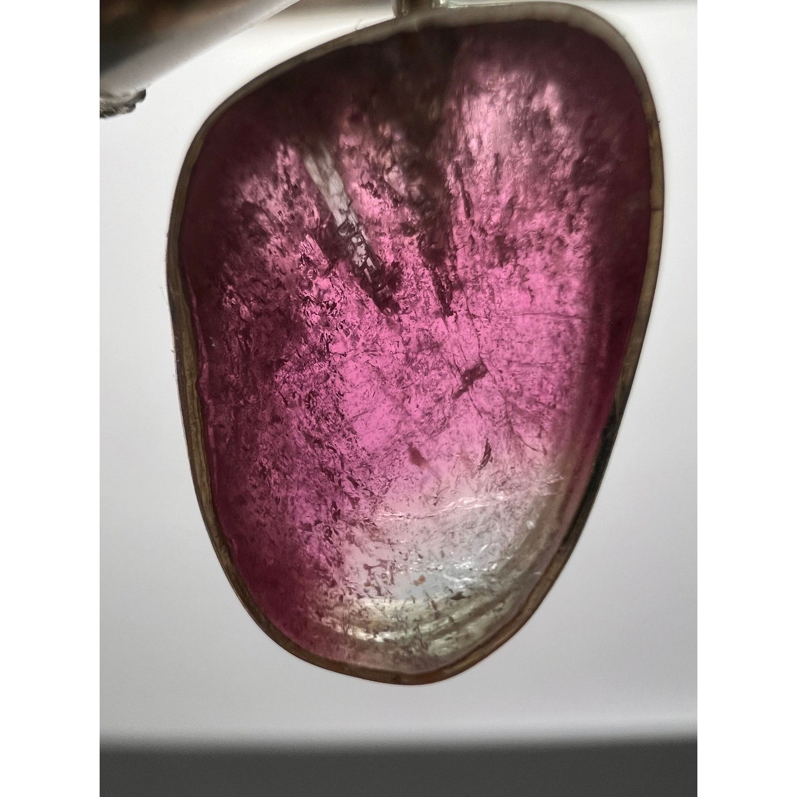 Other NEW Pink and white tourmaline 925 pendant 1.68 grams Size ONE SIZE - 8 Thumbnail