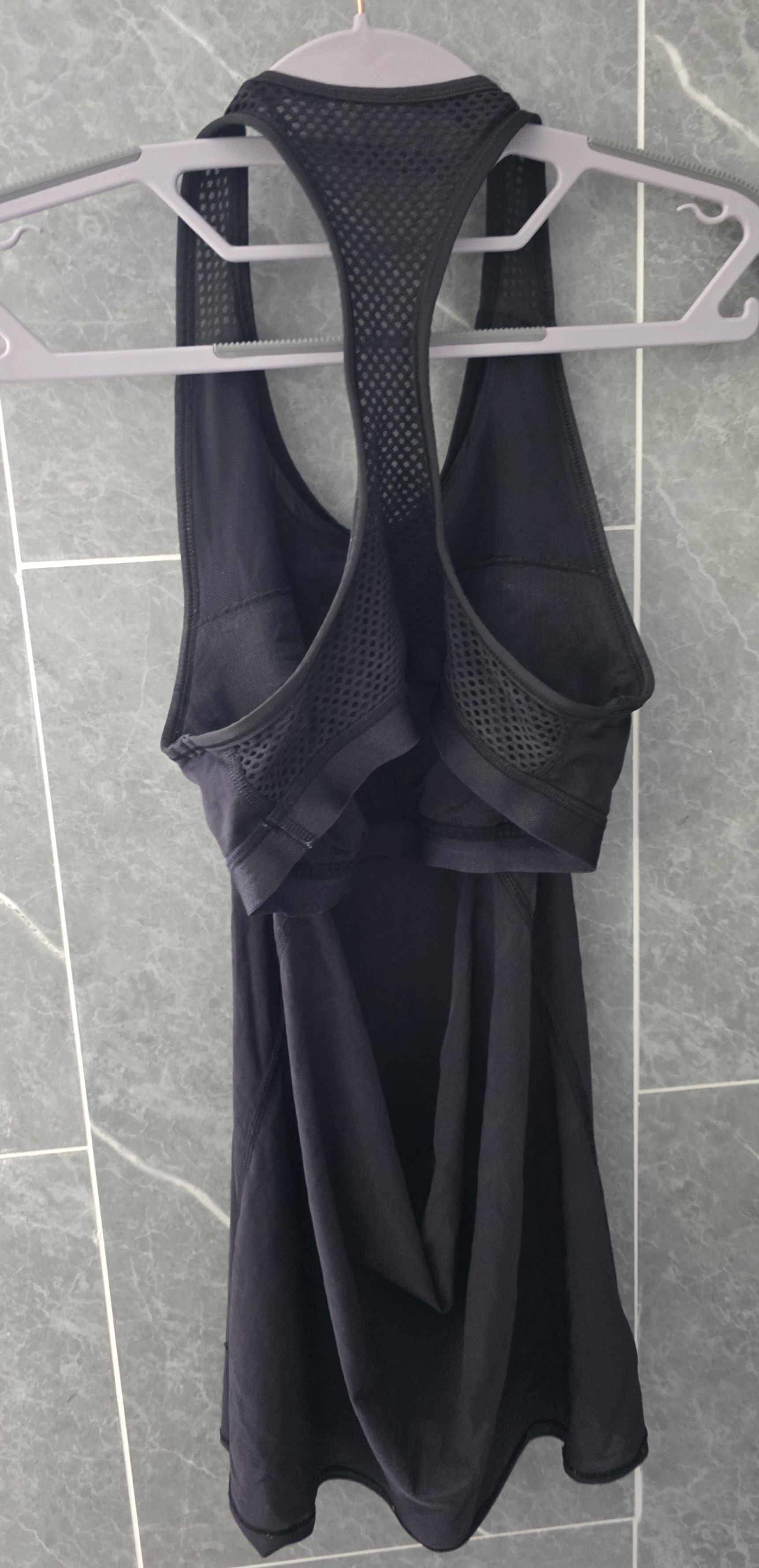 Lululemon Lululemon Black Mesh Athletic Bra Tank Size 6 Size M / US 6-8 / IT 42-44 - 2 Thumbnail