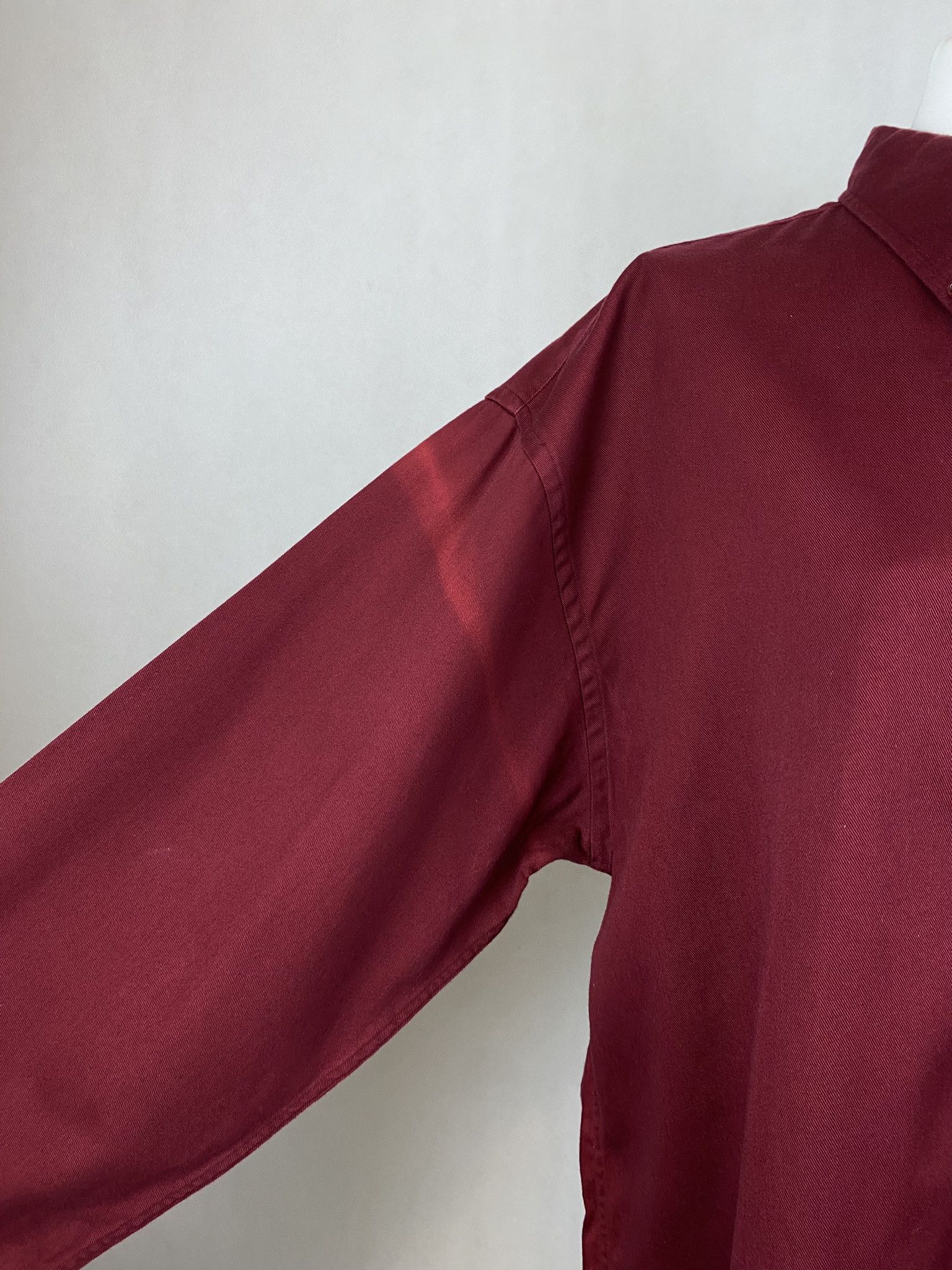 Vintage × Yves Saint Laurent yves saint lauren pour homme overshirt shirt heavy cotton Size US XL / EU 56 / 4 - 9 Thumbnail
