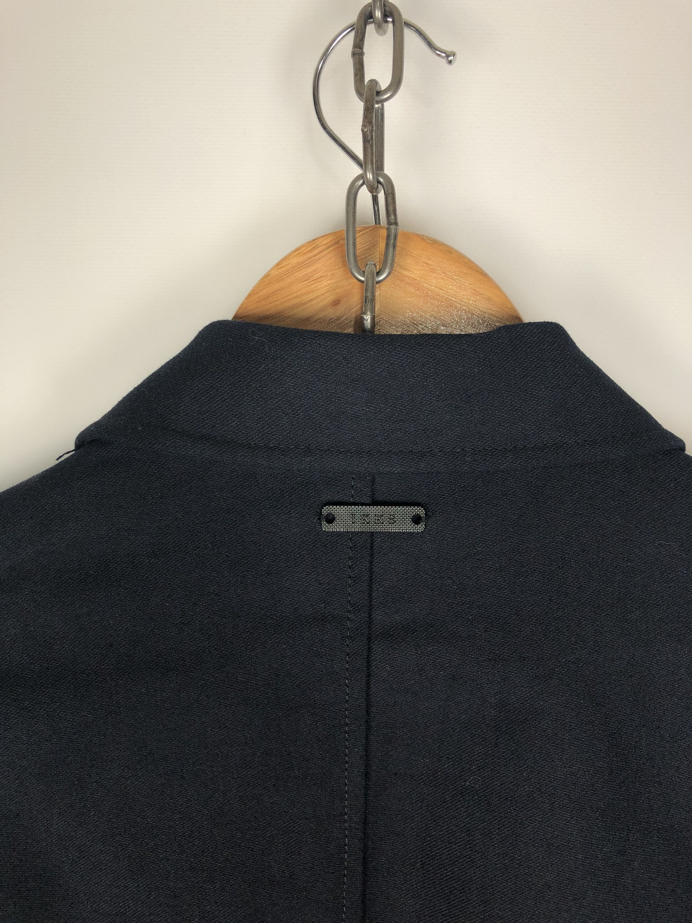IKKS IKKS Trench Coat Jacket Navy siz 52 Size US L / EU 52-54 / 3 - 8 Thumbnail