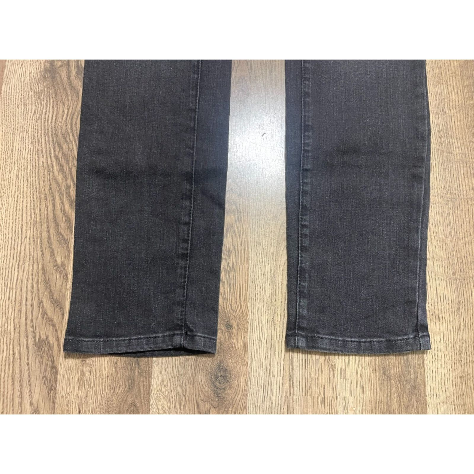 Vintage Christopher Banks Jeans Women's 6 Black Denim Straight Leg Pockets NWT Size 28" / US 6 / IT 42 - 3 Thumbnail