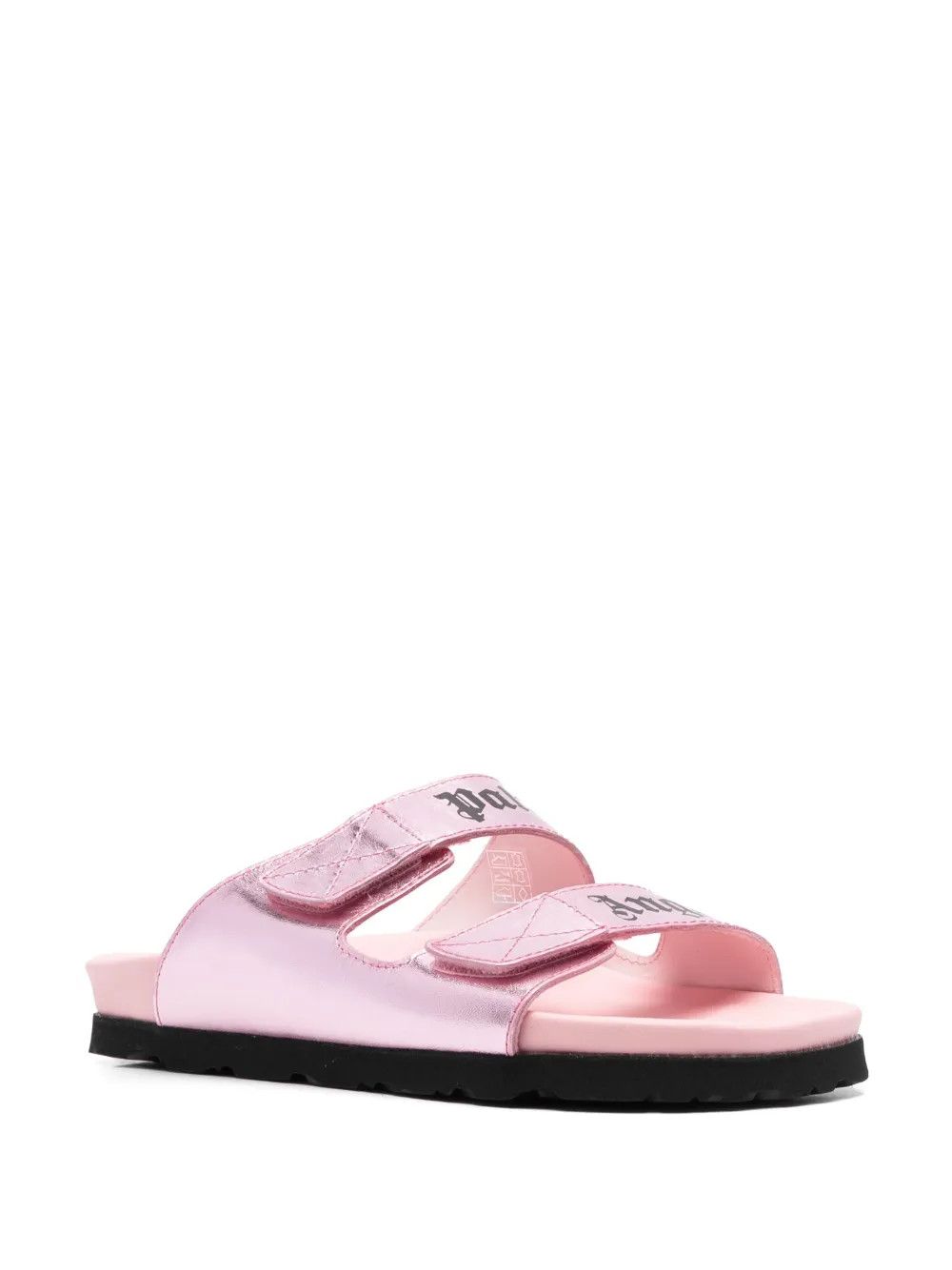 Palm Angels o1y1125 Logo Flats in Pink Size US 7 / IT 37 - 2 Thumbnail