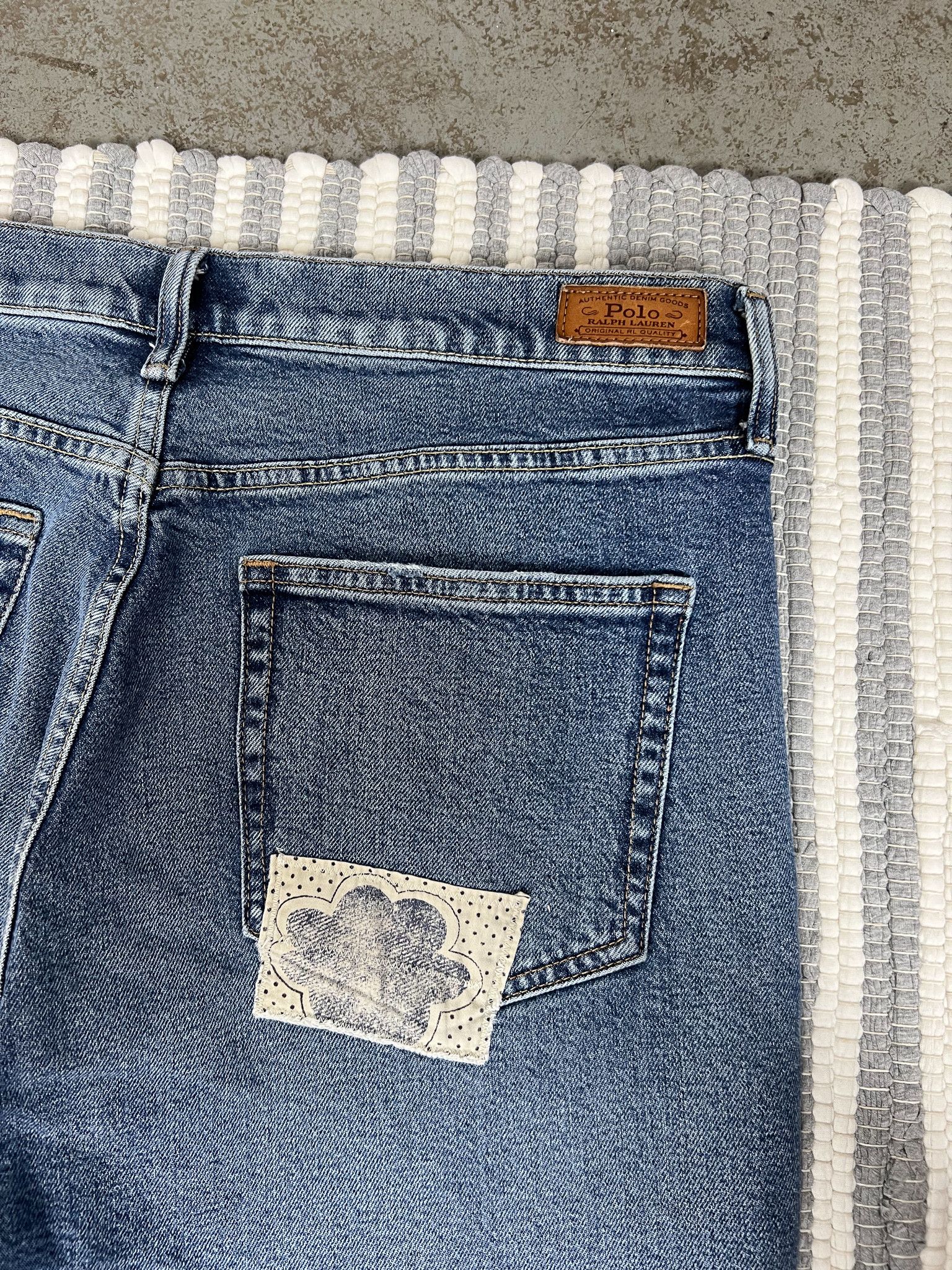 Polo Ralph Lauren Polo Ralph Lauren Skinny Blue Denim Jeans Size US 32 / EU 48 - 7 Thumbnail
