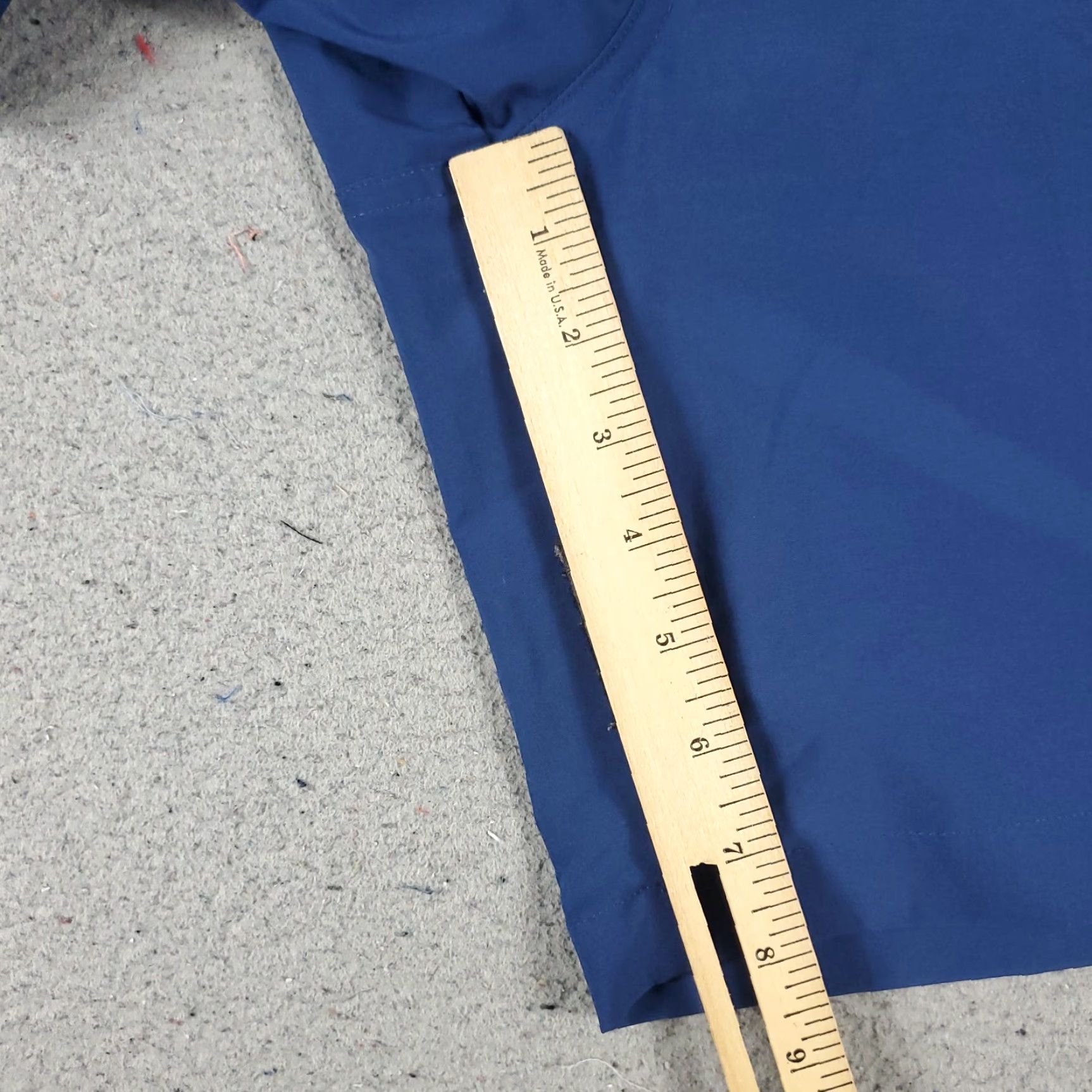 Vintage Columbia Mens Blue Chino Shorts Size 38 Big & Tall Flat Front Cotton Blend Mens Size US 38 / EU 54 - 6 Thumbnail