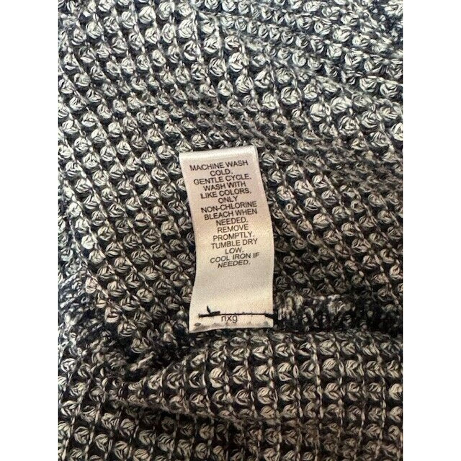 Other Cato Sweater Womens XL Gray Knit Blue Floral Lace Fairy Boho Size XL / US 12-14 / IT 48-50 - 10 Thumbnail