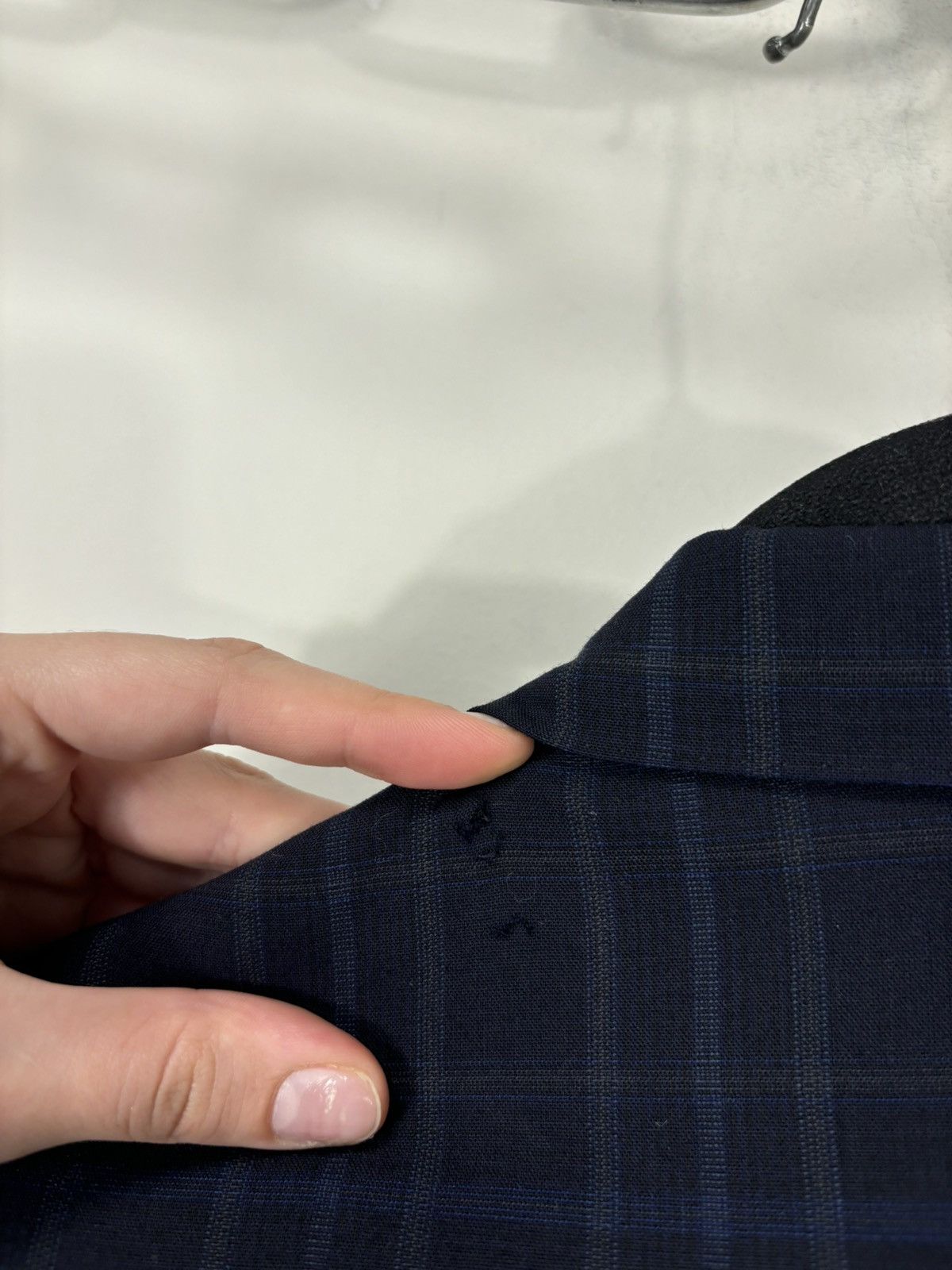 Aquascutum Aquascutum Men’s Windowpane Fine Worsted Wool Blazer Jacket Size 44R - 22 Thumbnail