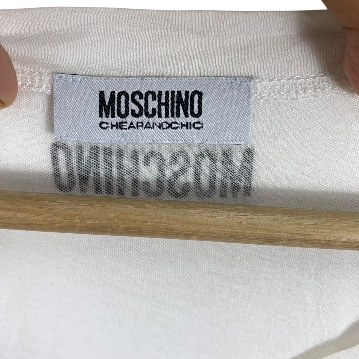 Moschino MOSCHINO CHEAP & CHIC Collection Picnic Tee Shirt Top Size S / US 4 / IT 40 - 6 Thumbnail
