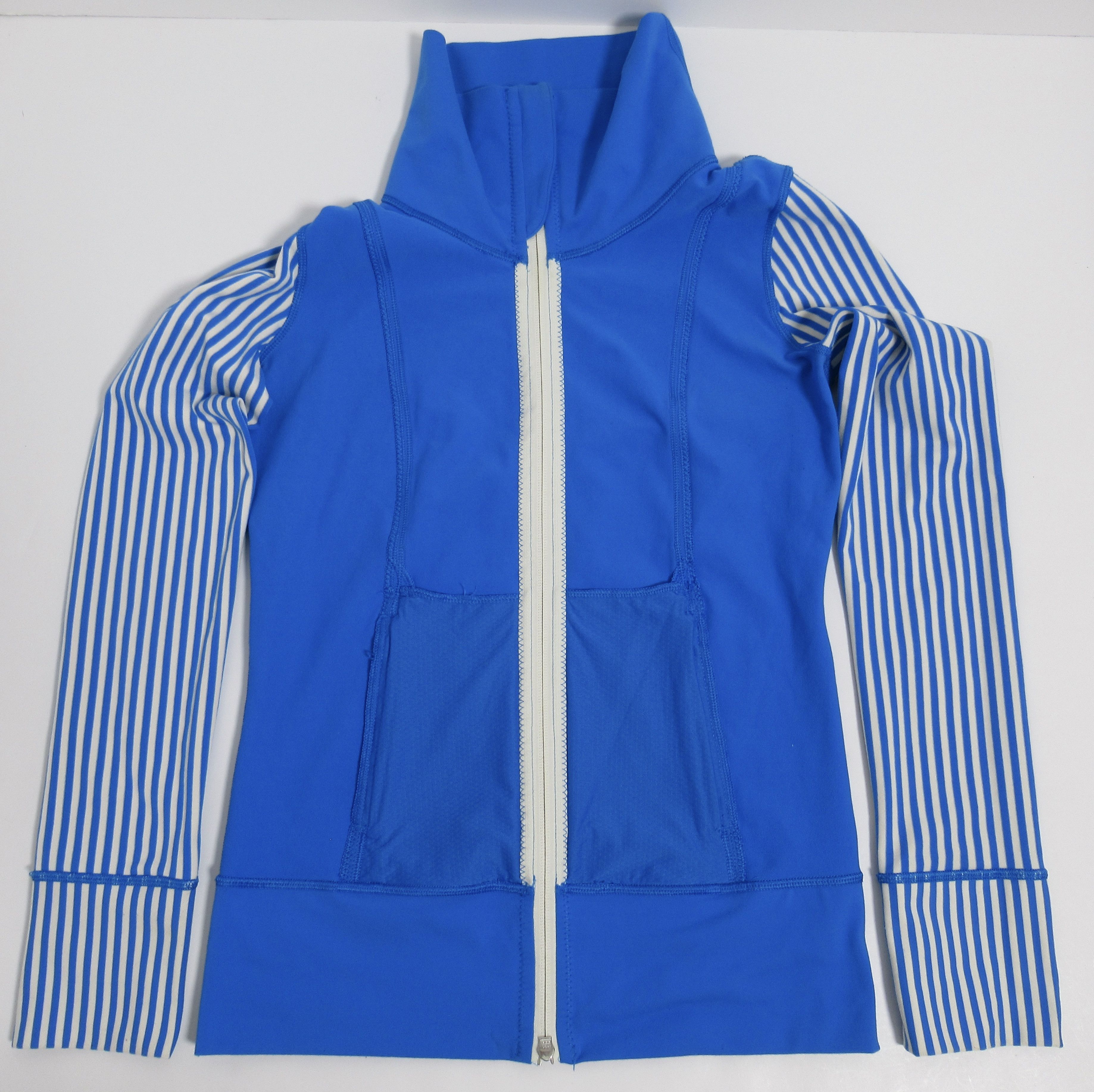 Lululemon Lululemon Daily Yoga Jacket Beaming Classic Stripe Size S / US 4 / IT 40 - 10 Thumbnail