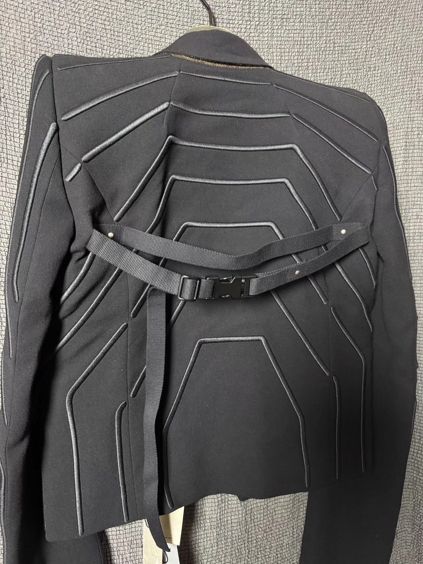 Rick Owens Rick Owens 21FW cropped single-button suit jacket Size S / US 4 / IT 40 - 4 Thumbnail