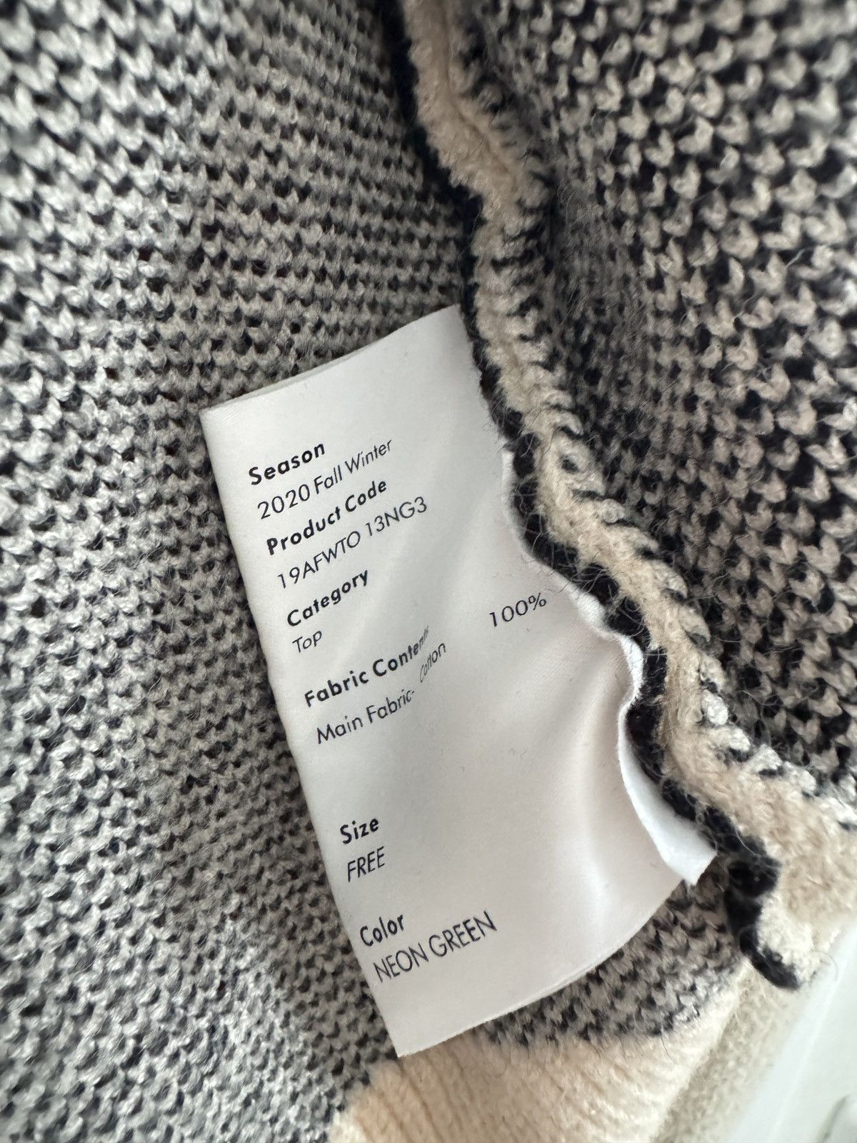 Ader Error Ader Error Knitweat Sweater FW20 Size US M / EU 48-50 / 2 - 9 Thumbnail