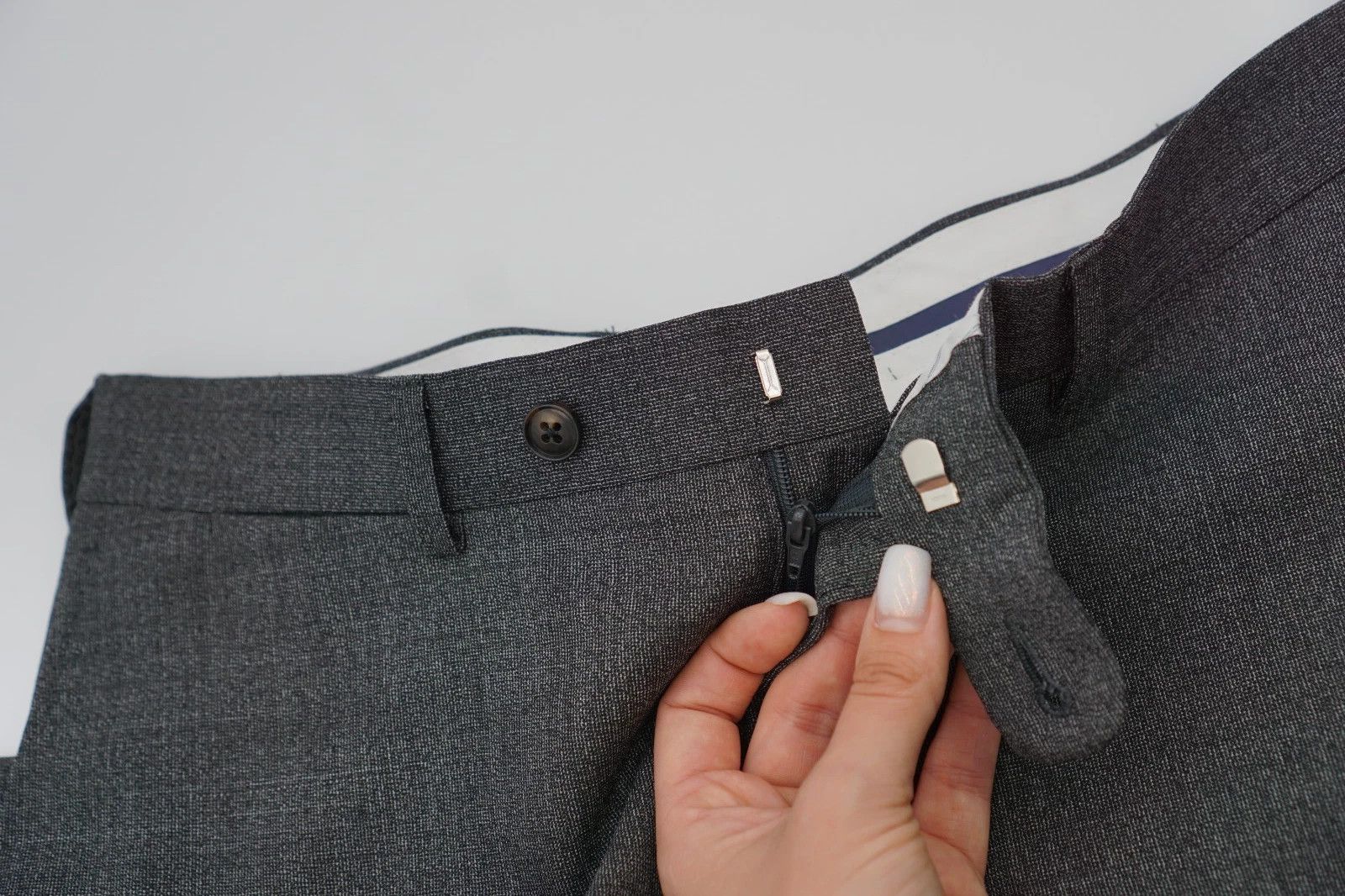 Suitsupply Men Suitsupply Pants Trousers Brescia Grey Size 25 UK/US40S Size 40S - 3 Thumbnail