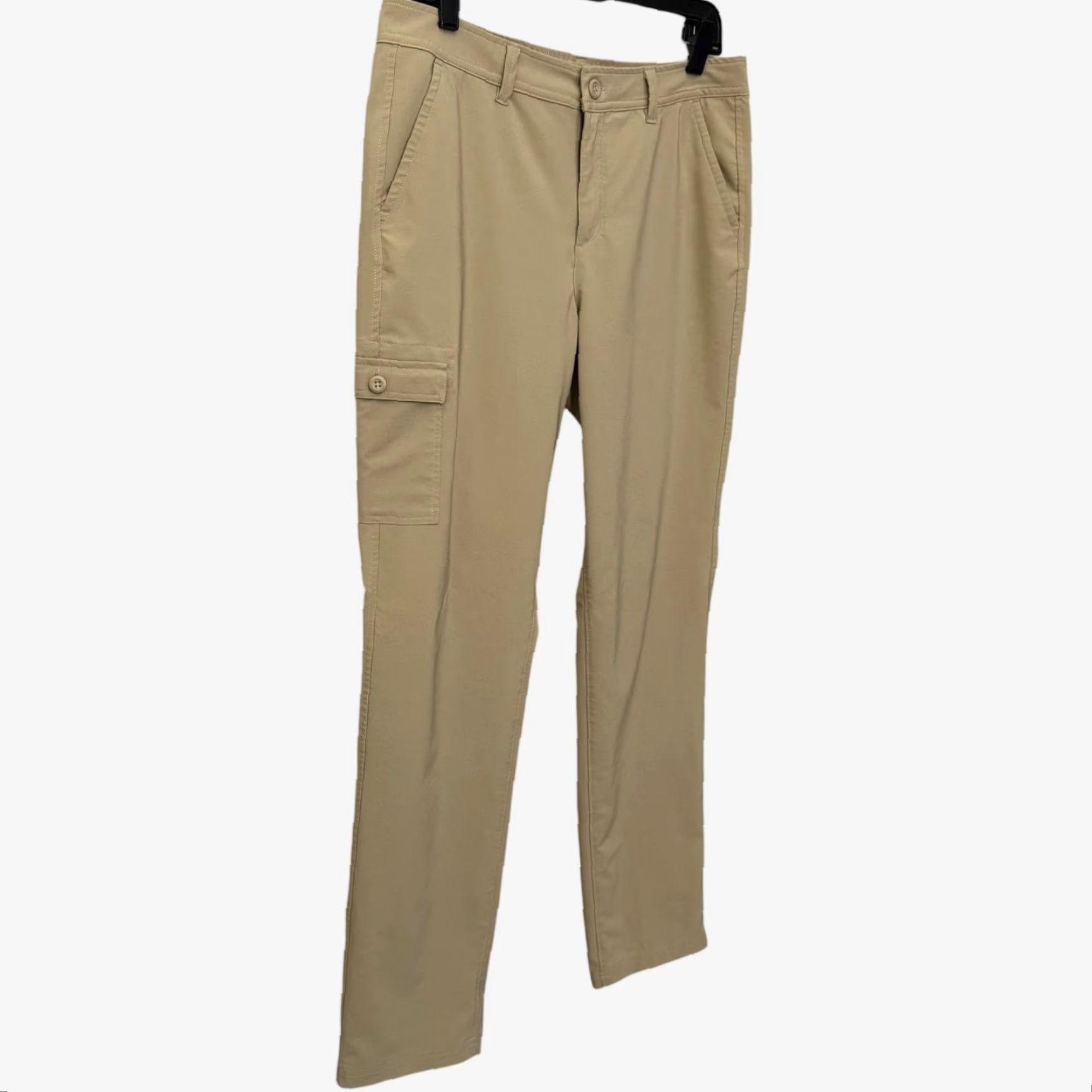 Eddie Bauer Eddie Bauer Performance Stretch Ripstop Pants Tan Women's 8 Hiking Outdoors Cargo Pockets Easy Care Nature Outdoor Summer Winter Size 30" / US 8 / IT 44 - 3 Thumbnail