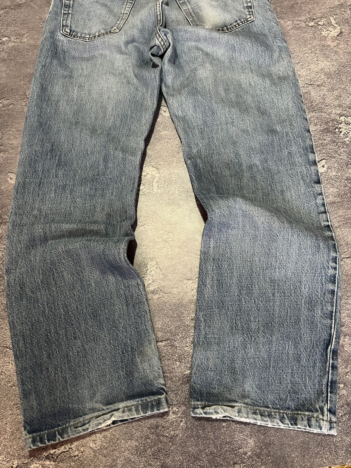 Helmut Lang Helmut Lang SS99 Jeans Classic Cut Washed Denim Distressed Size US 33 - 2 Thumbnail