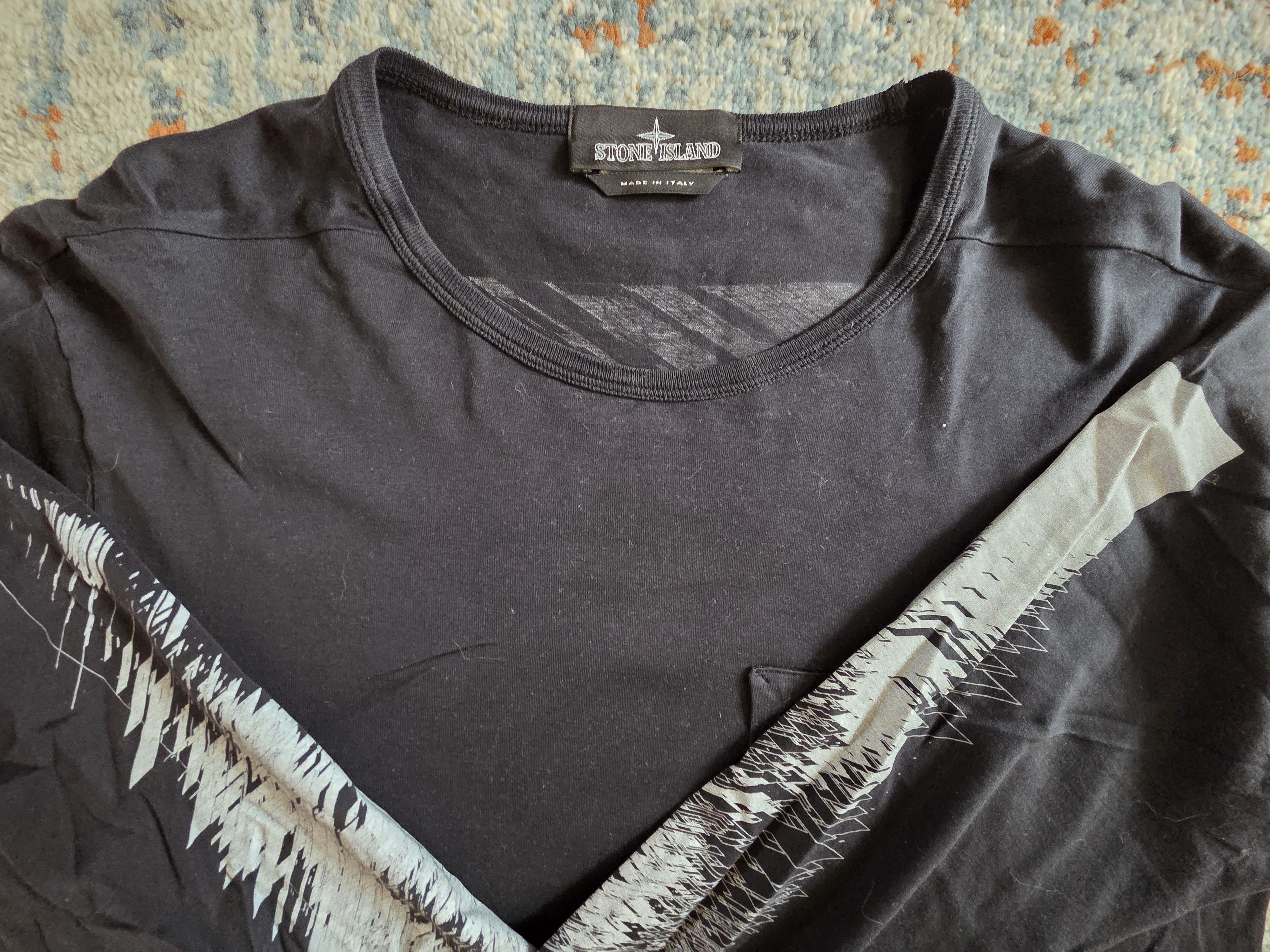 Stone Island Shadow Project CXADO 7119 Long Sleeve Graphic T | Grailed