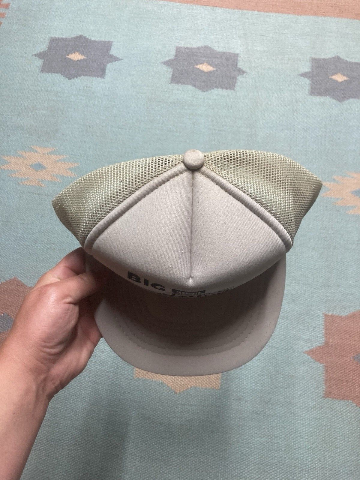 Vintage trucker hat Big L lumberland Michigan gray lumber SnapBack Size ONE SIZE - 3 Thumbnail