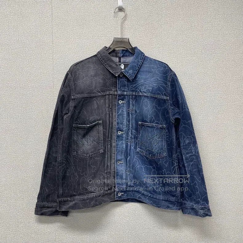 Neighborhood Neighborhood Camouflage Patched Denim Jacket Size US XL / EU 56 / 4 - 1 Thumbnail