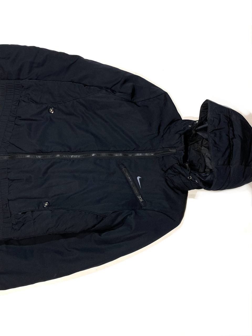 Nike × Vintage Nike Vintage Full Black Jacket Size M / US 6-8 / IT 42-44 - 7 Thumbnail