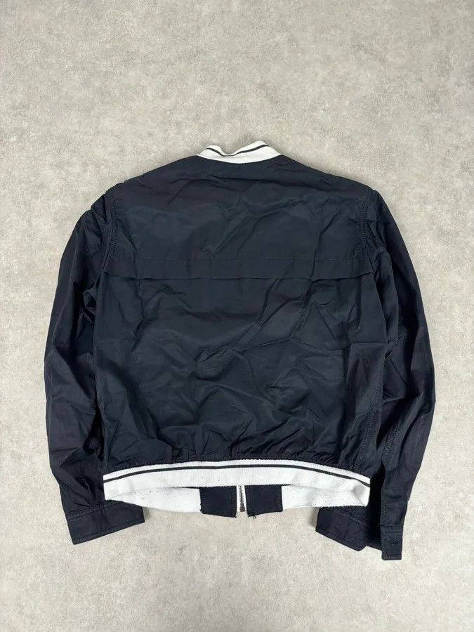 Prada 2000s Prada Light Nylon Navy Obscure Bomber Jacket Size US S / EU 44-46 / 1 - 5 Thumbnail