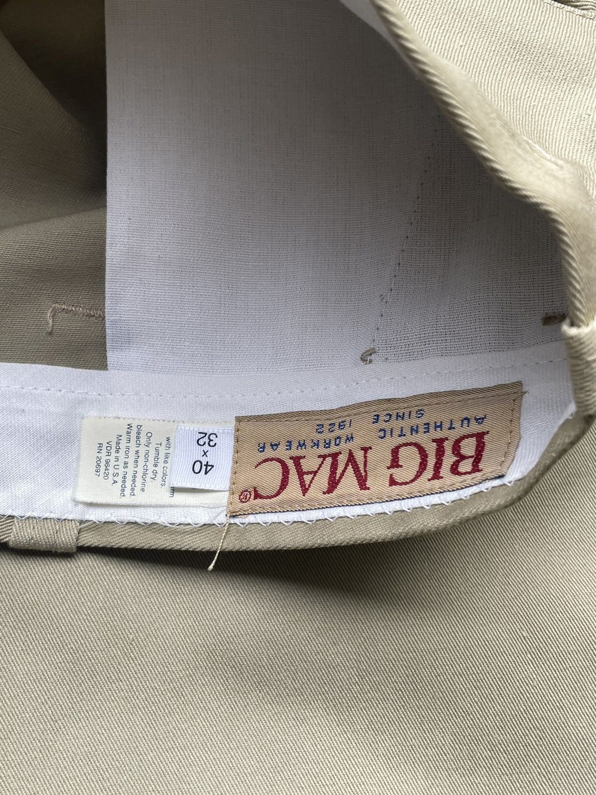 Big Mac × Vintage Vintage Big Mac Chinos Size US 40 / EU 56 - 9 Thumbnail