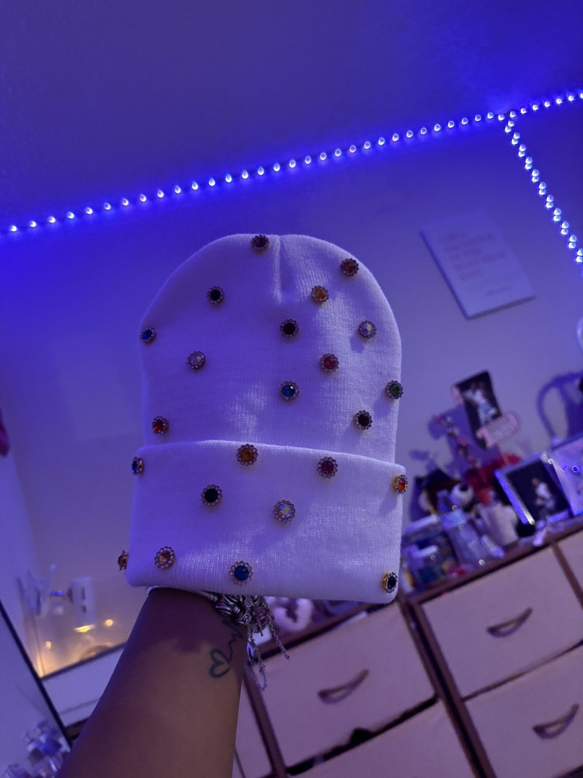 Other bedazzled beanie Size ONE SIZE - 1 Thumbnail