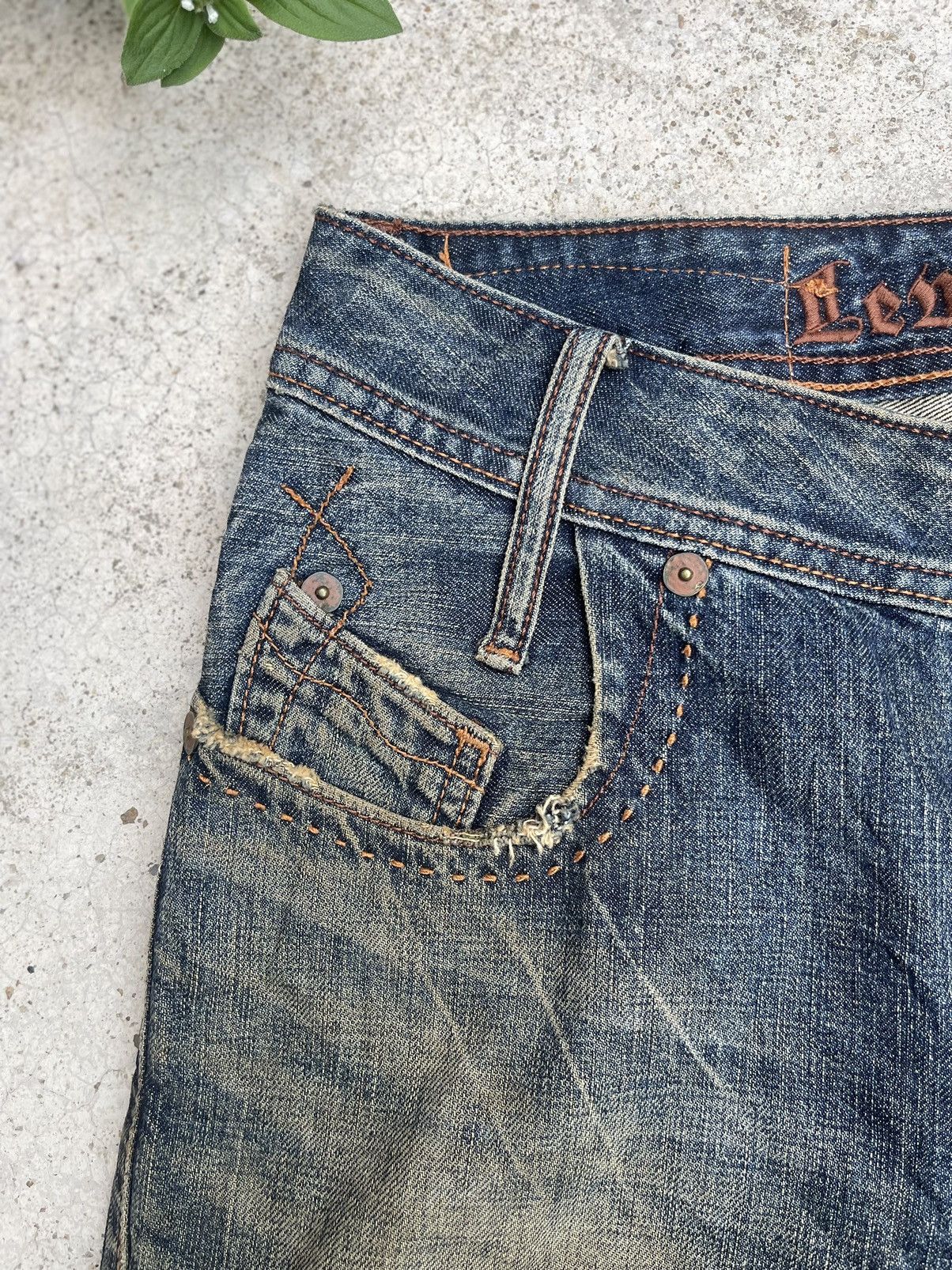 Levi's Vintage 90s Levi’s Copper Line Heavy Distressed Denim Jeans Size US 31 - 5 Thumbnail