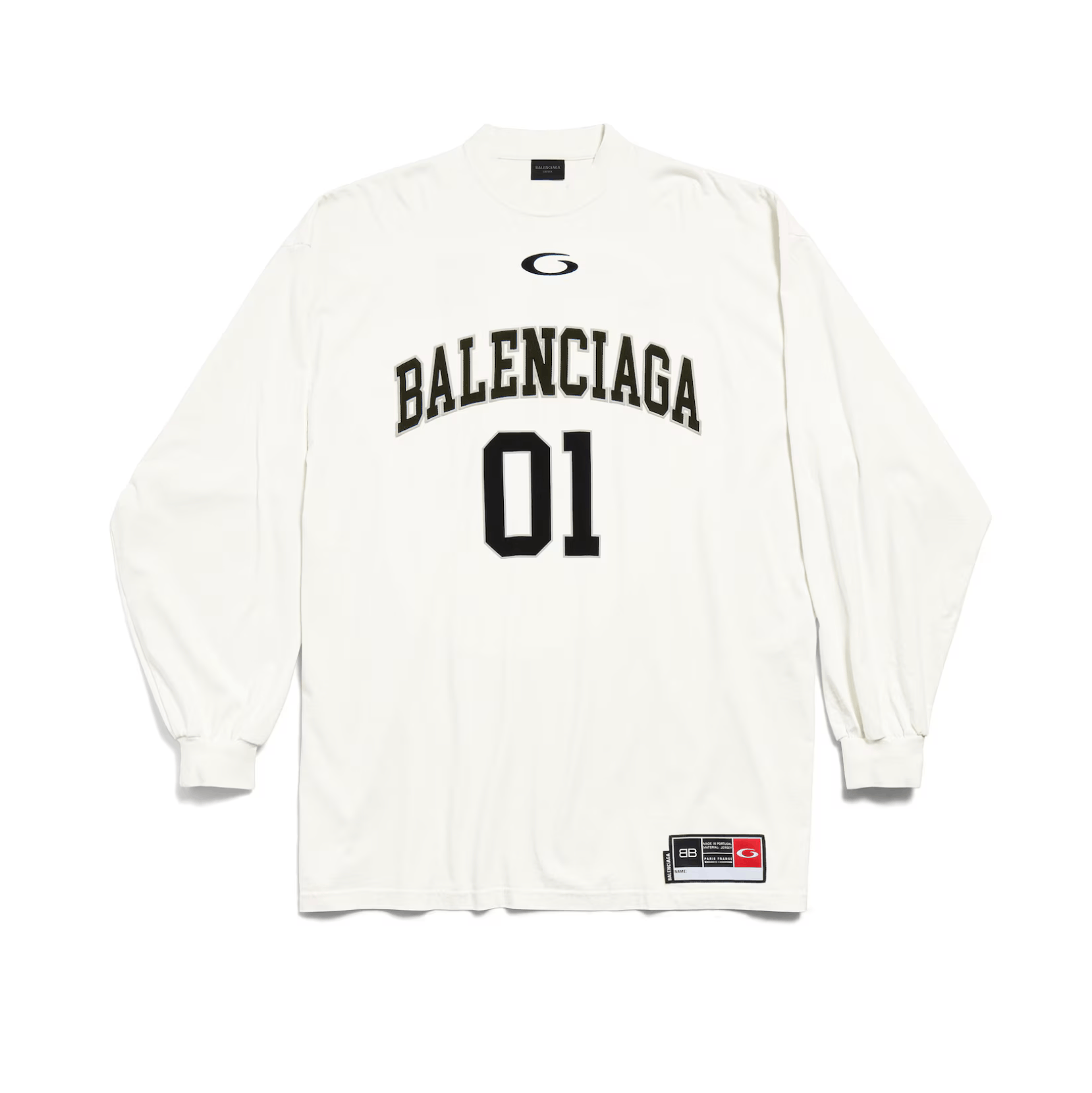 【BALENCIAGA】Basketball Series Long Sleeve T-shirt ロンT Medium-822176TRVX81000_F.jpg?v=1