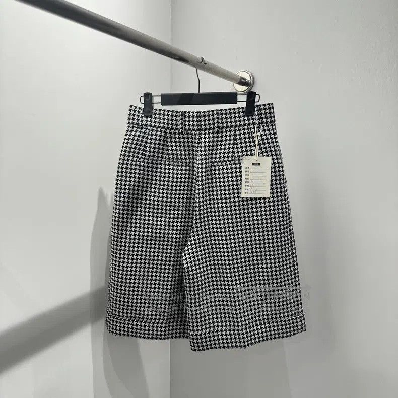 Dior Dior Thousand Birds Checked Shorts Size 25" / US 0 / IT 36 - 2 Thumbnail