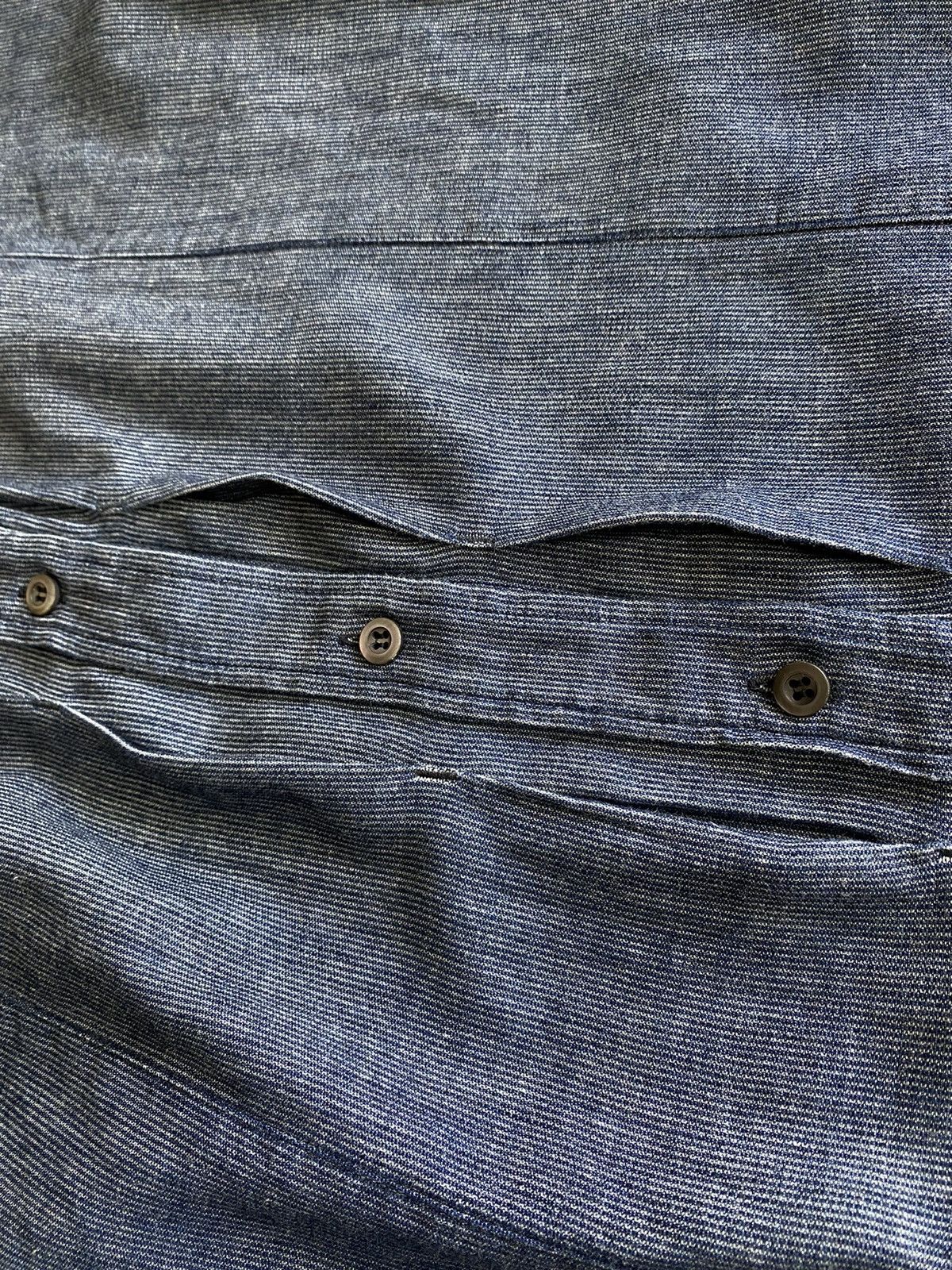 Prada 2006 Prada Milano vintage pocket shirt 43 Size US XL / EU 56 / 4 - 7 Thumbnail
