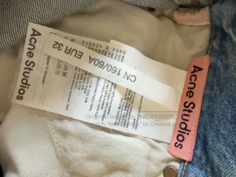 Acne Studios Acne Studios Mud-Dyed Jeans Size US 32 / EU 48 - 4 Thumbnail