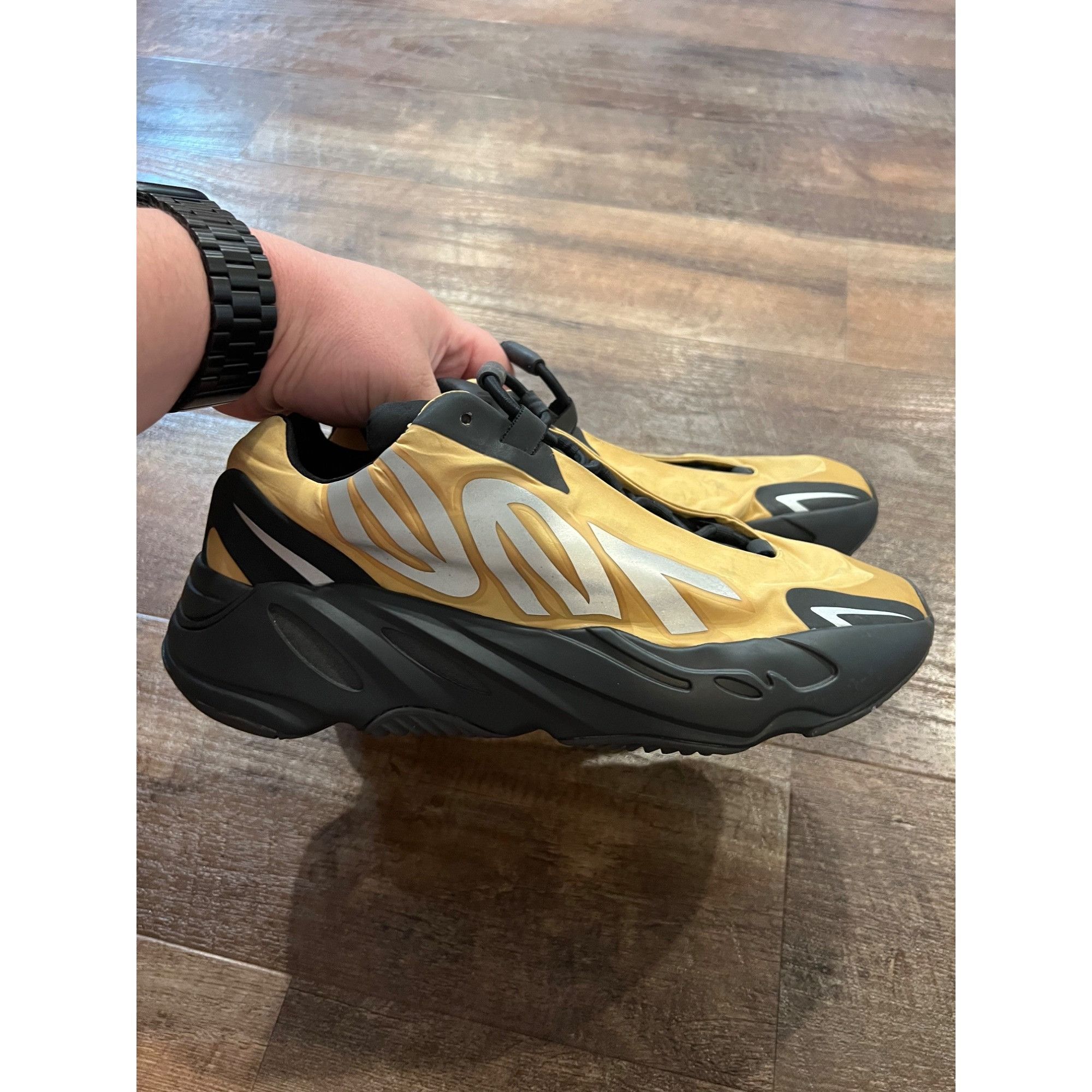 Adidas adidas yeezy Boost 700 MNVN Honey Flux Men's Size 10 [GZ0717 Size US 10 / EU 43 - 1 Thumbnail