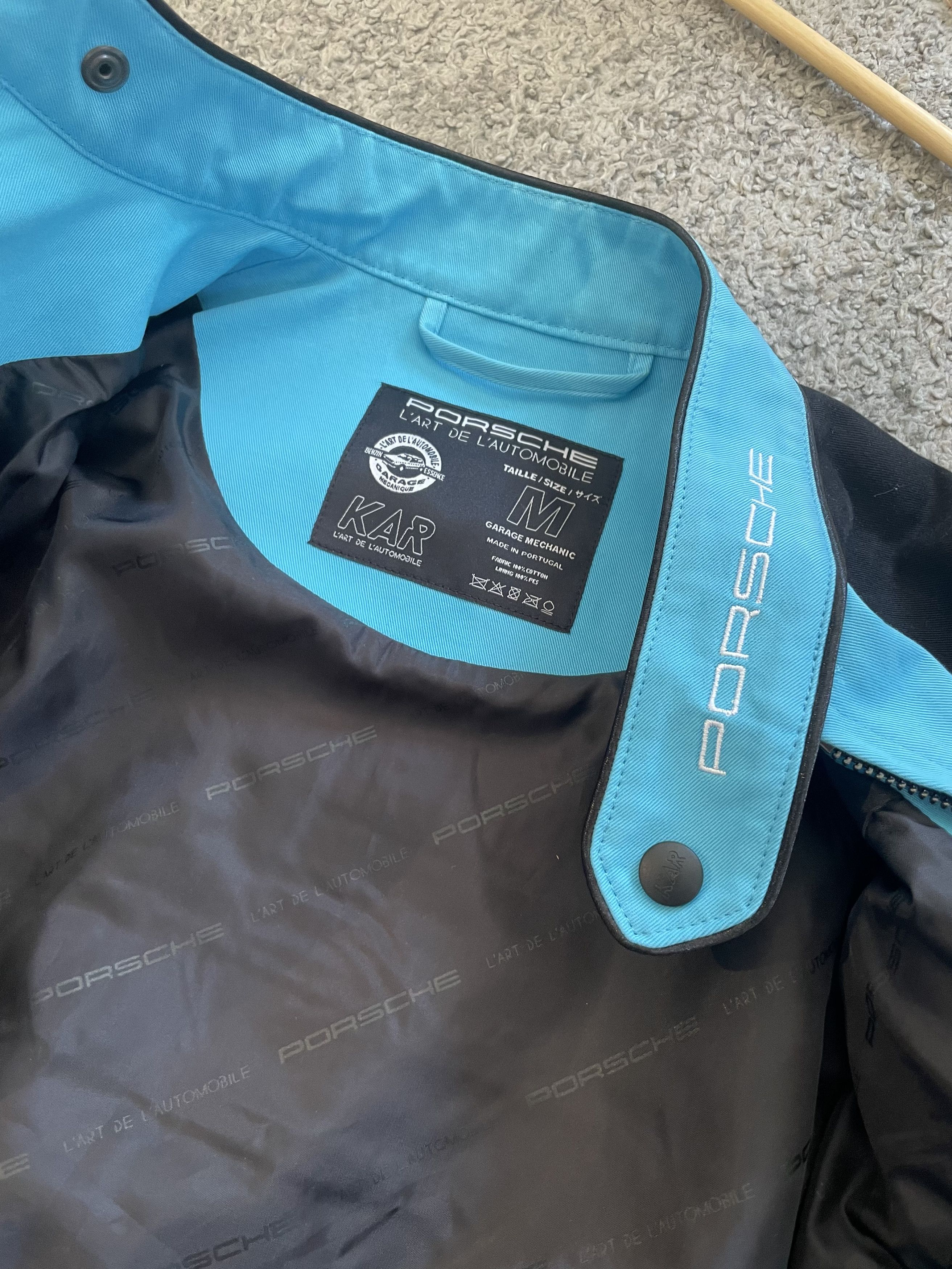 Kar L'ART & PORSCHE GT1 KARACING JACKET - BLUE | Grailed Kar L'ART & PORSCHE GT1 KARACING JACKET - BLUE | Grailed